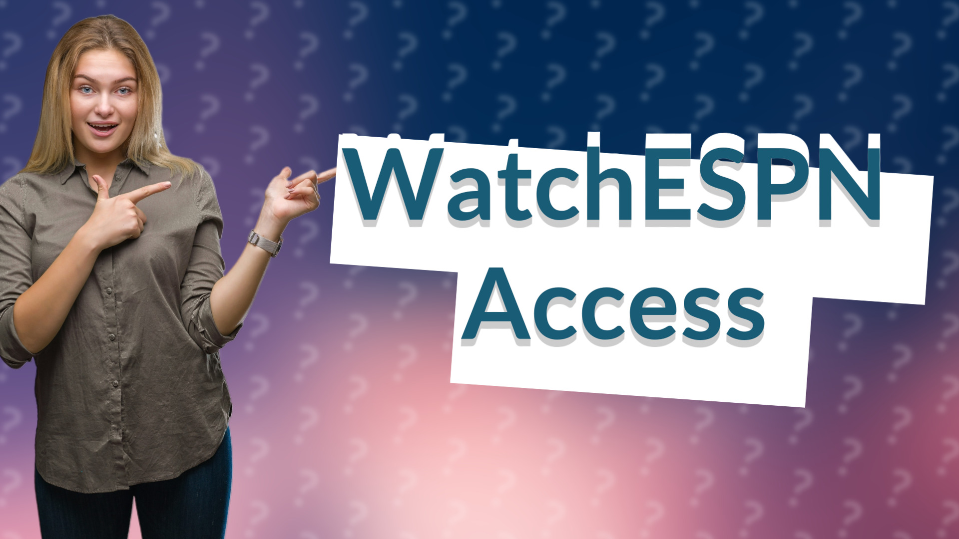 WatchESPN Access