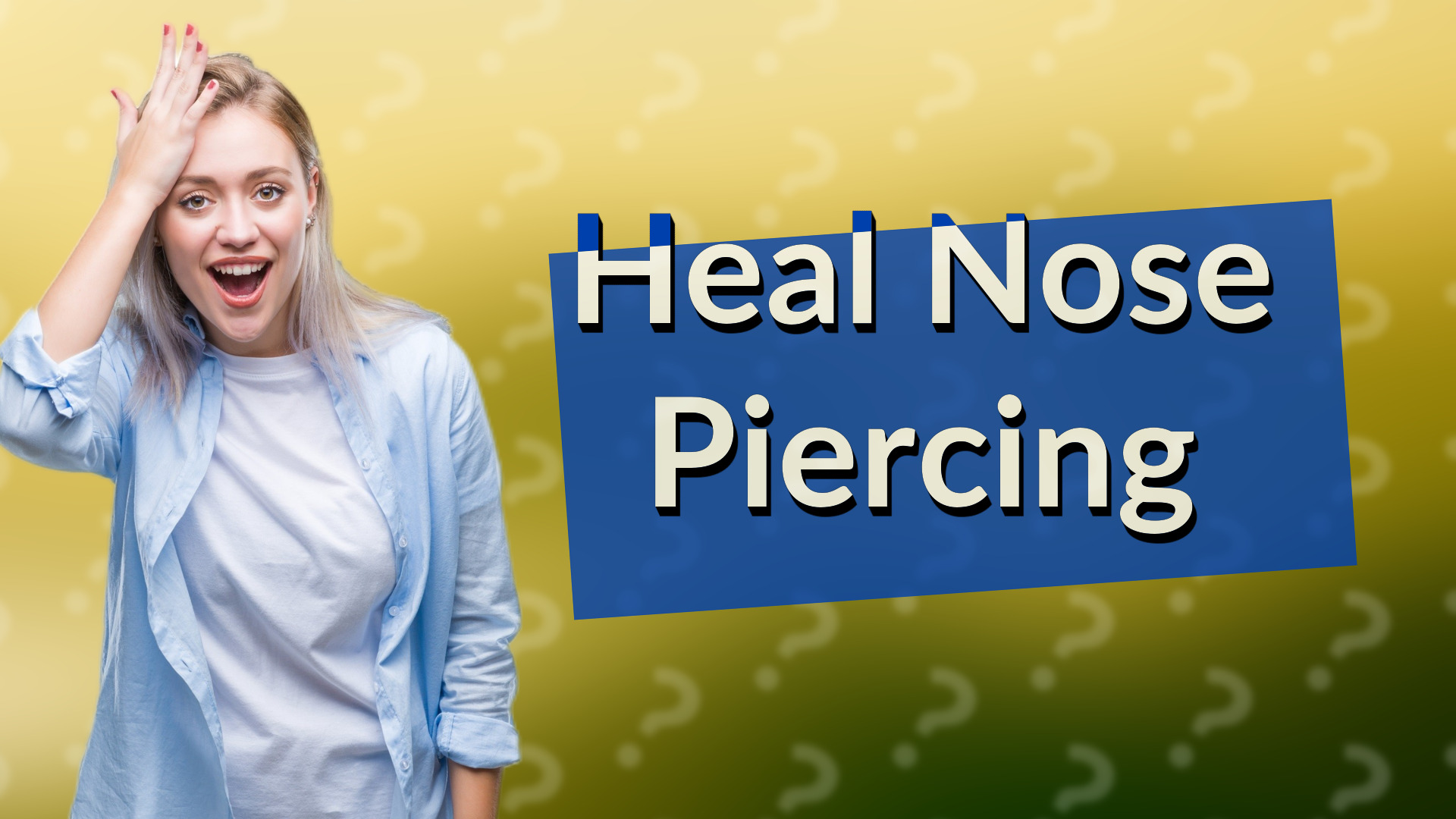 Heal Nose Piercing