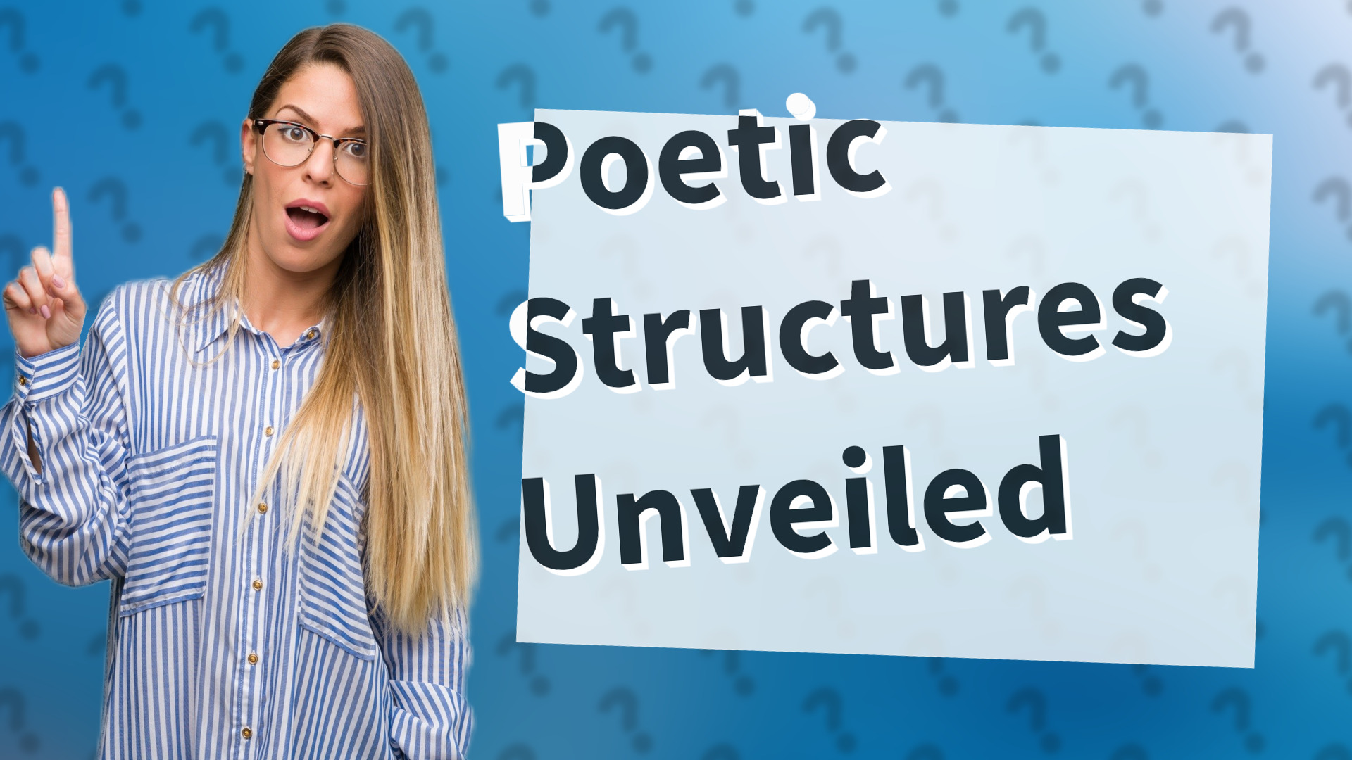 Poetic Structures Unveiled