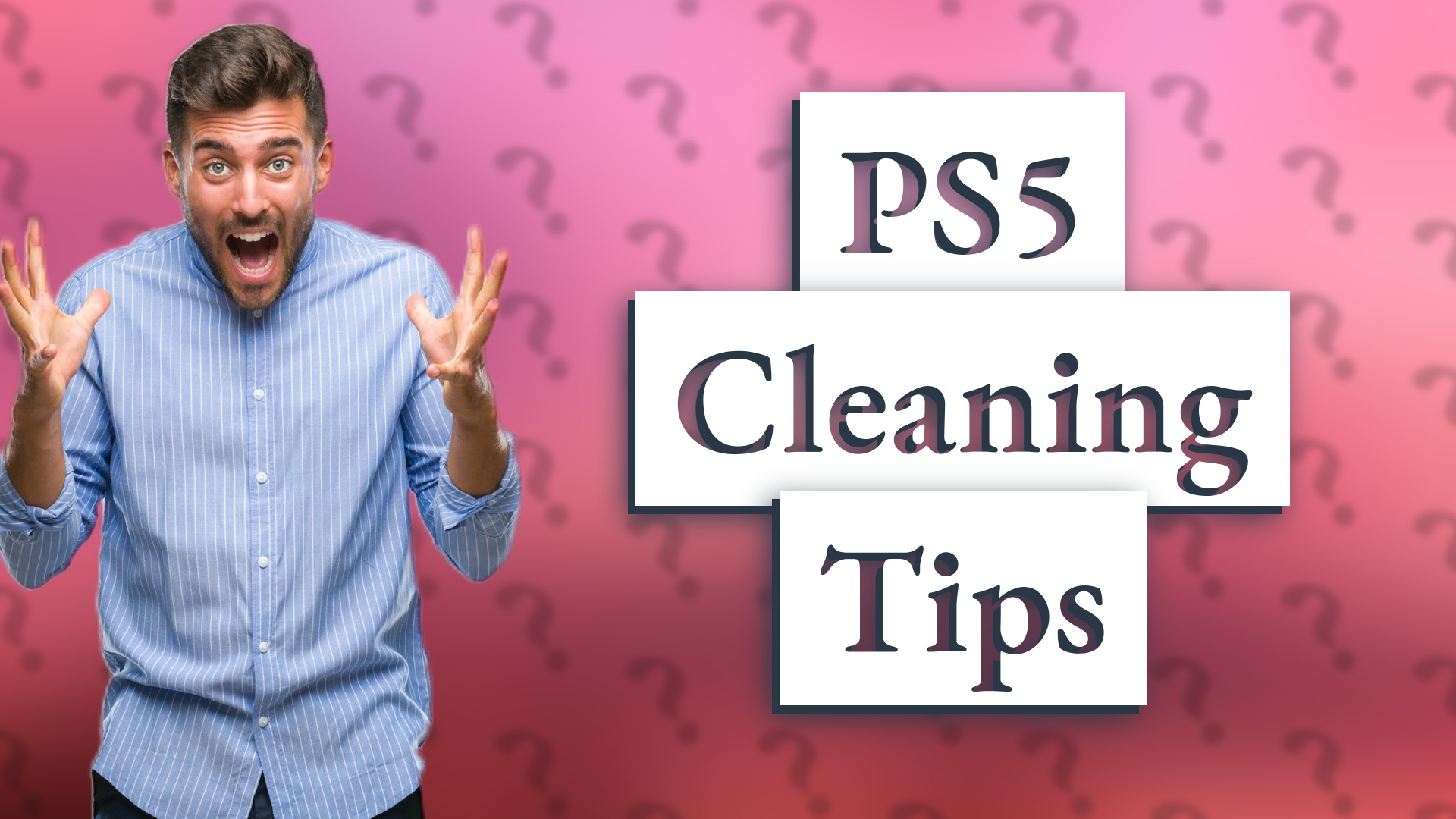 PS5 Cleaning Tips