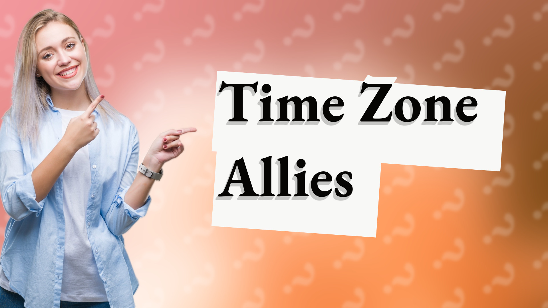 Time Zone Allies