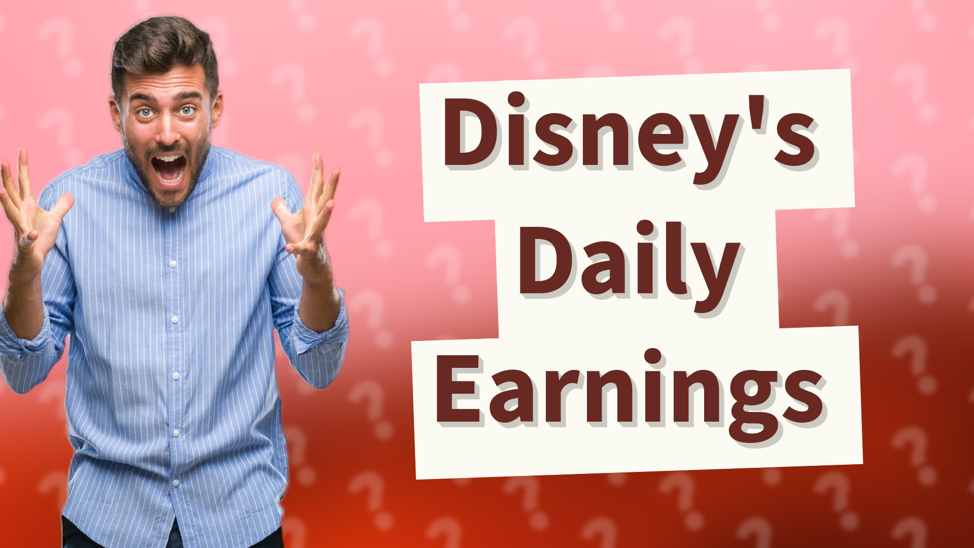 Disney's Daily Earnings