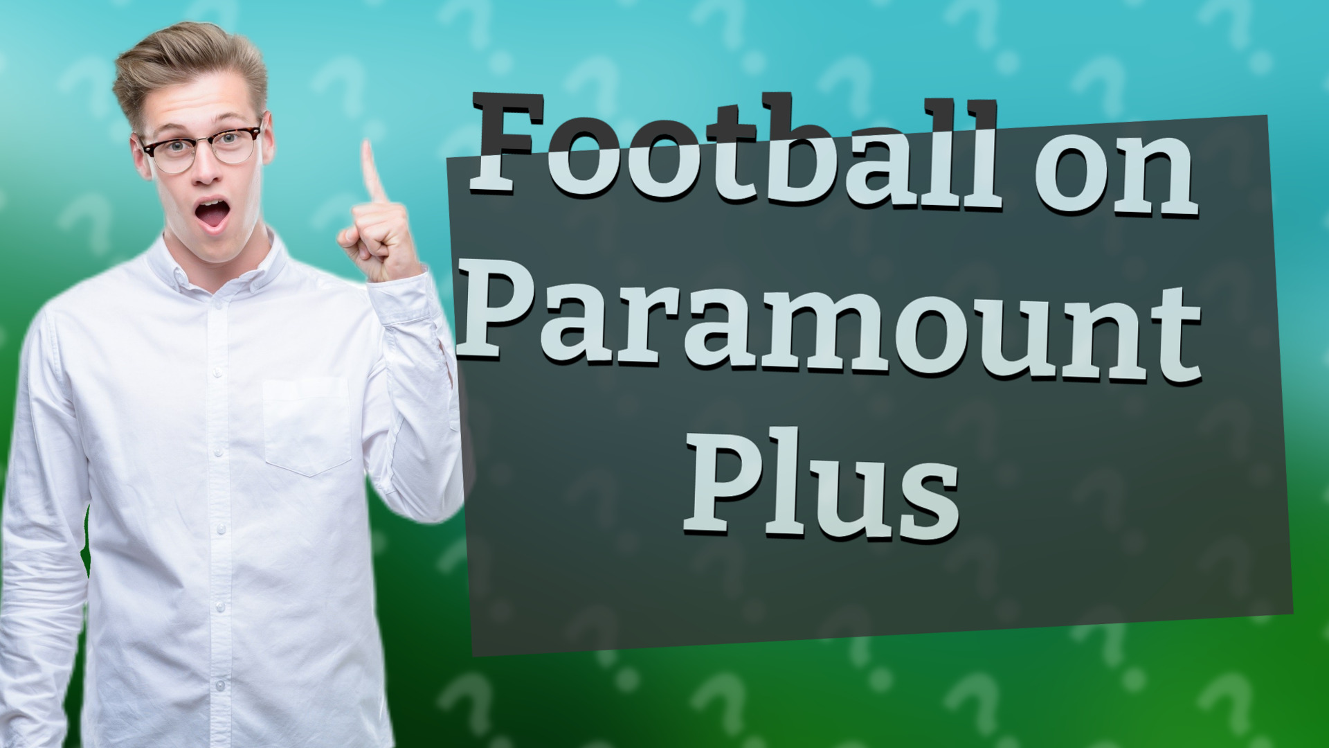 Football on Paramount Plus