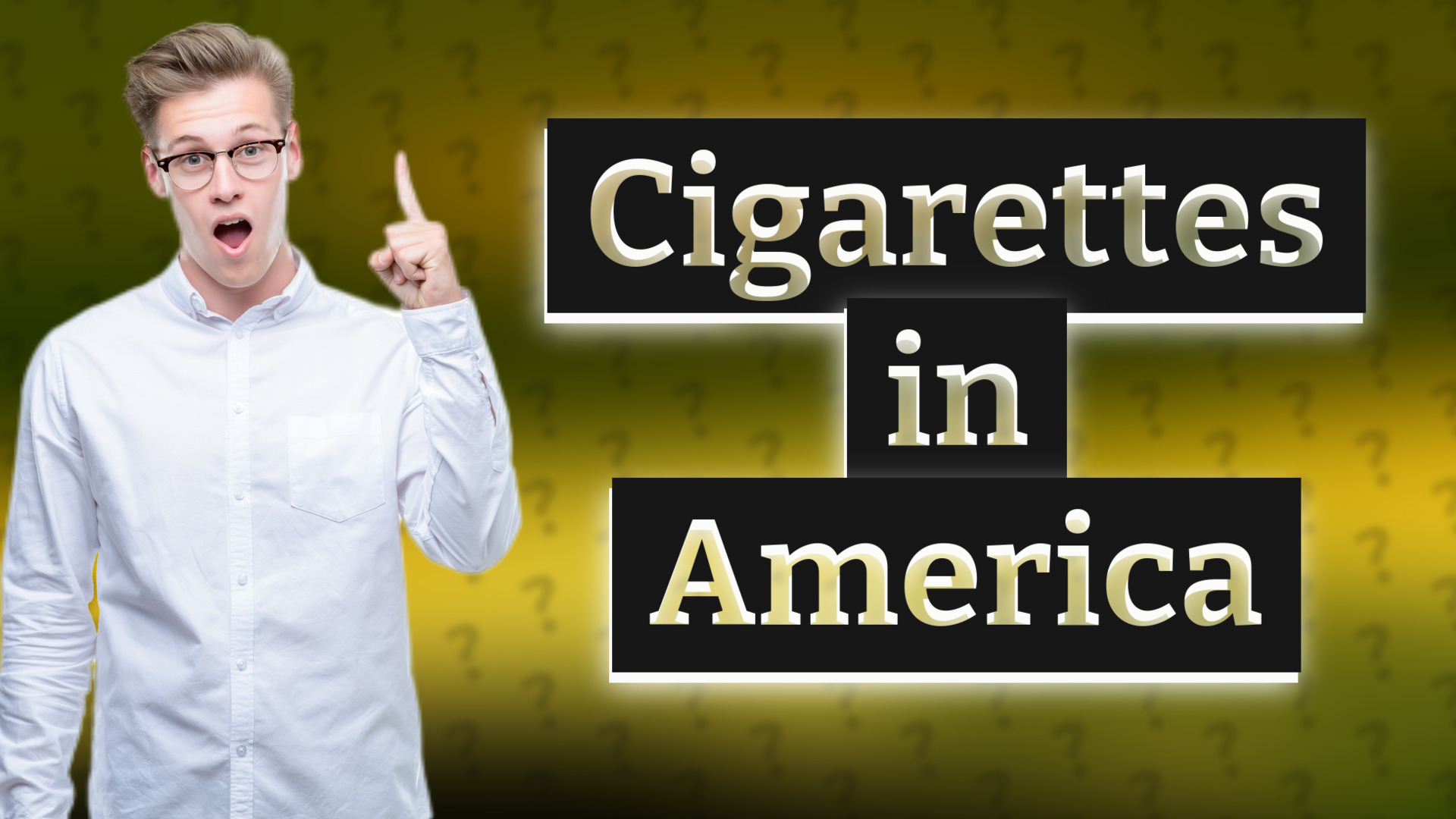 Cigarettes in America