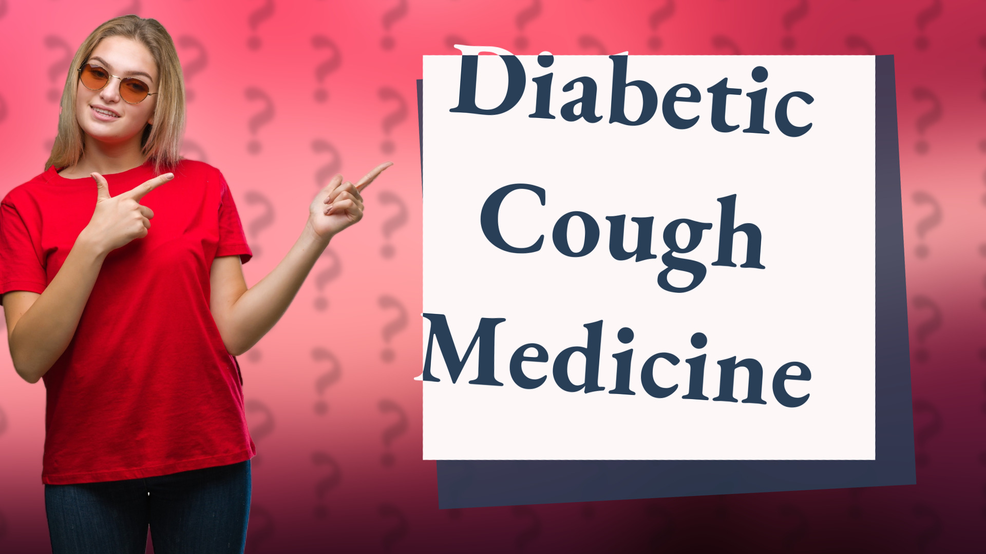 Diabetic Cough Medicine