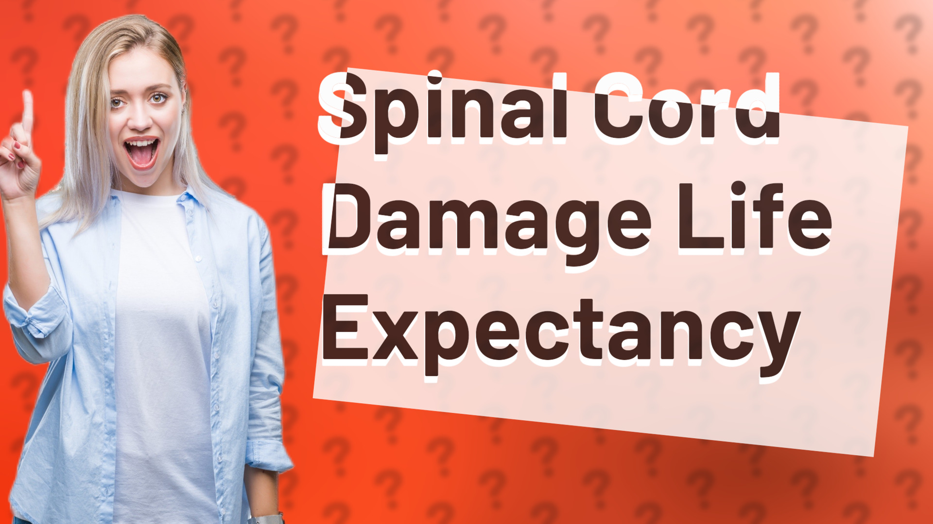 Spinal Cord Damage Life Expectancy