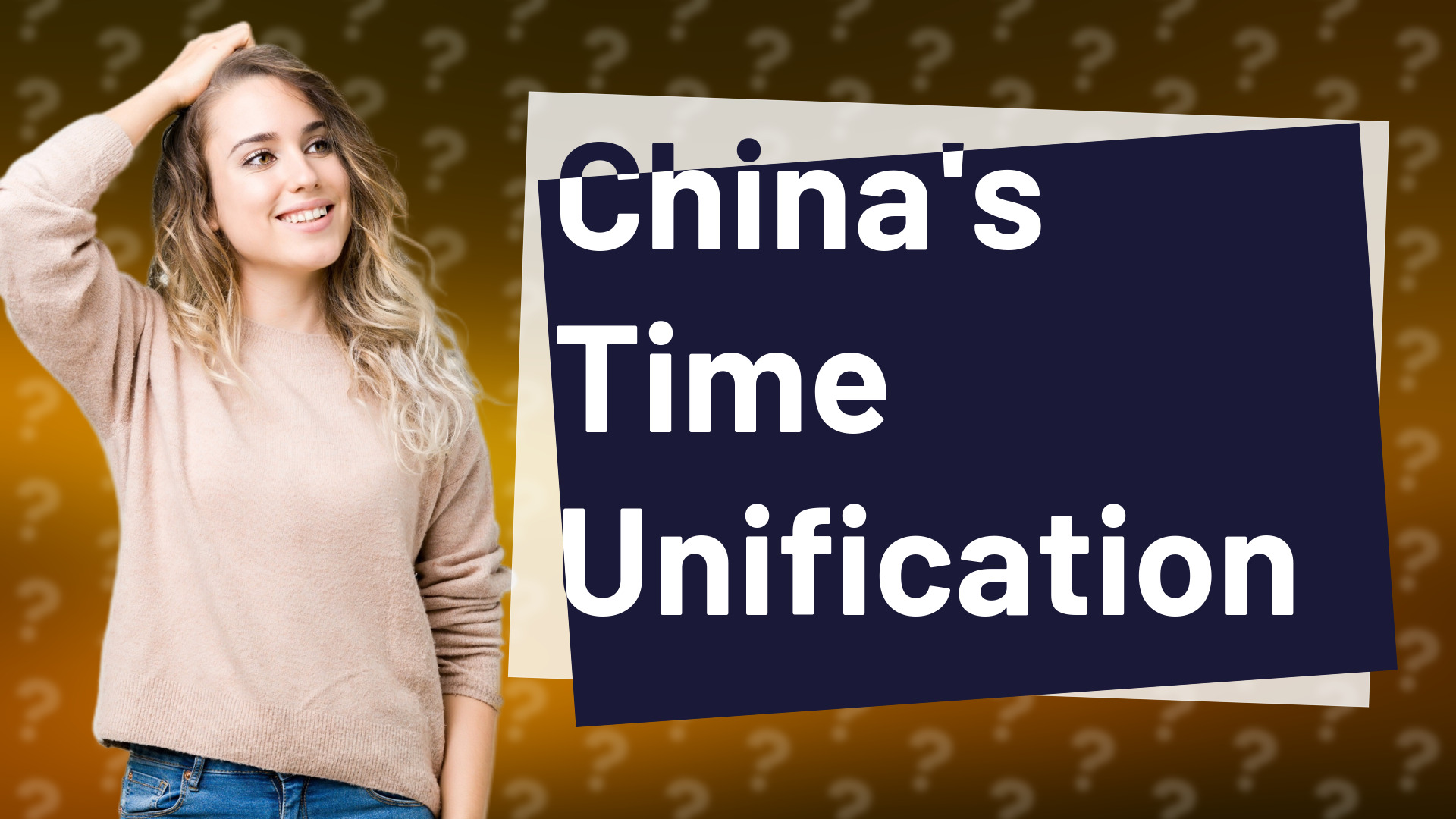China's Time Unification