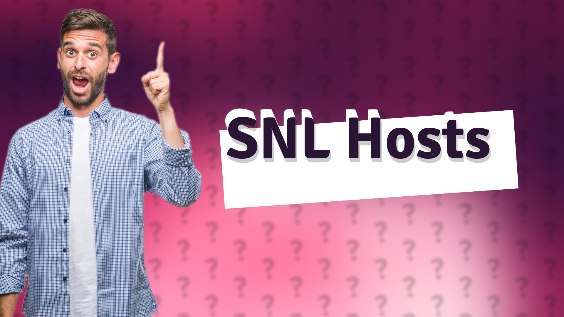 SNL Hosts