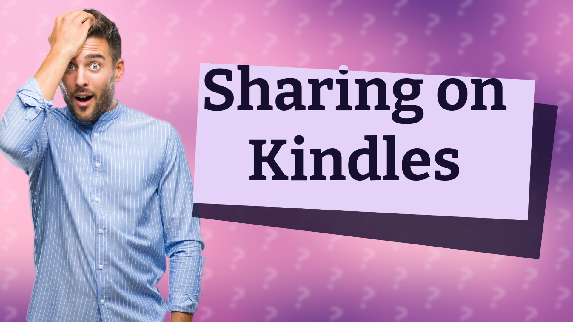 Sharing on Kindles