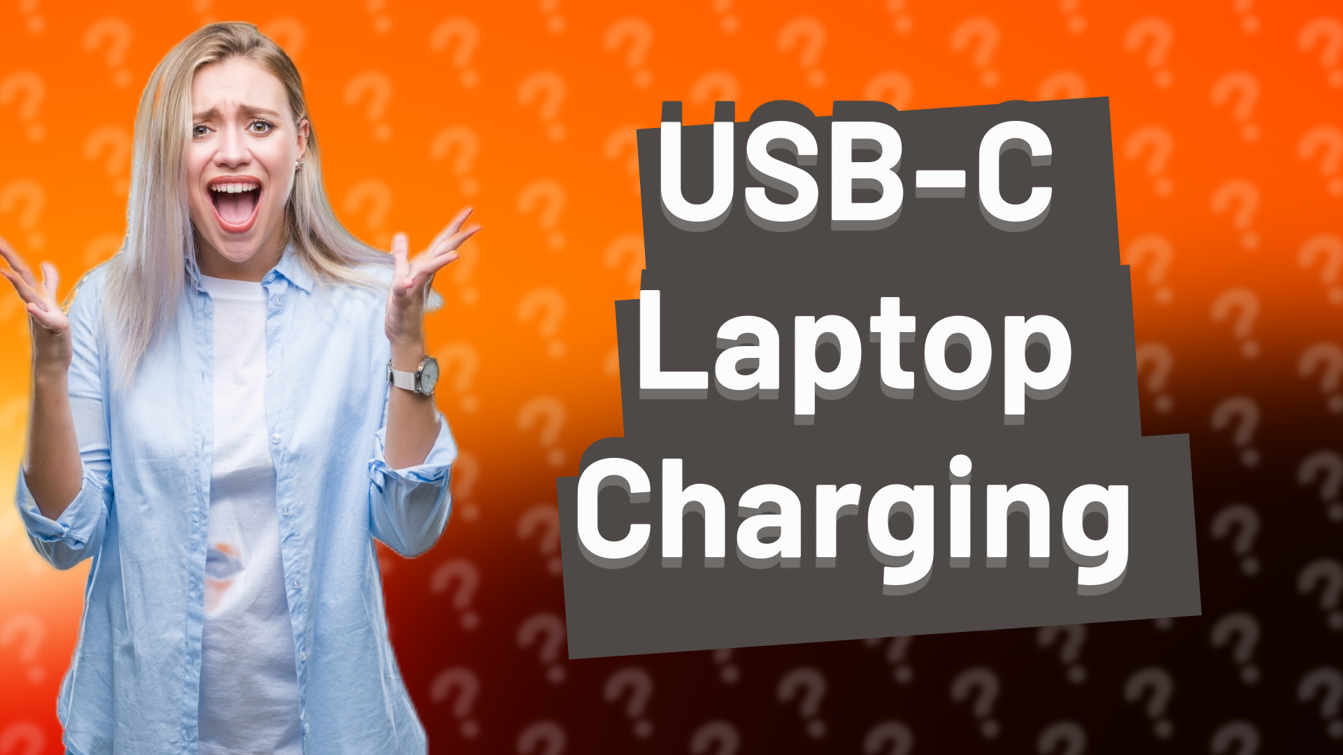 USB-C Laptop Charging