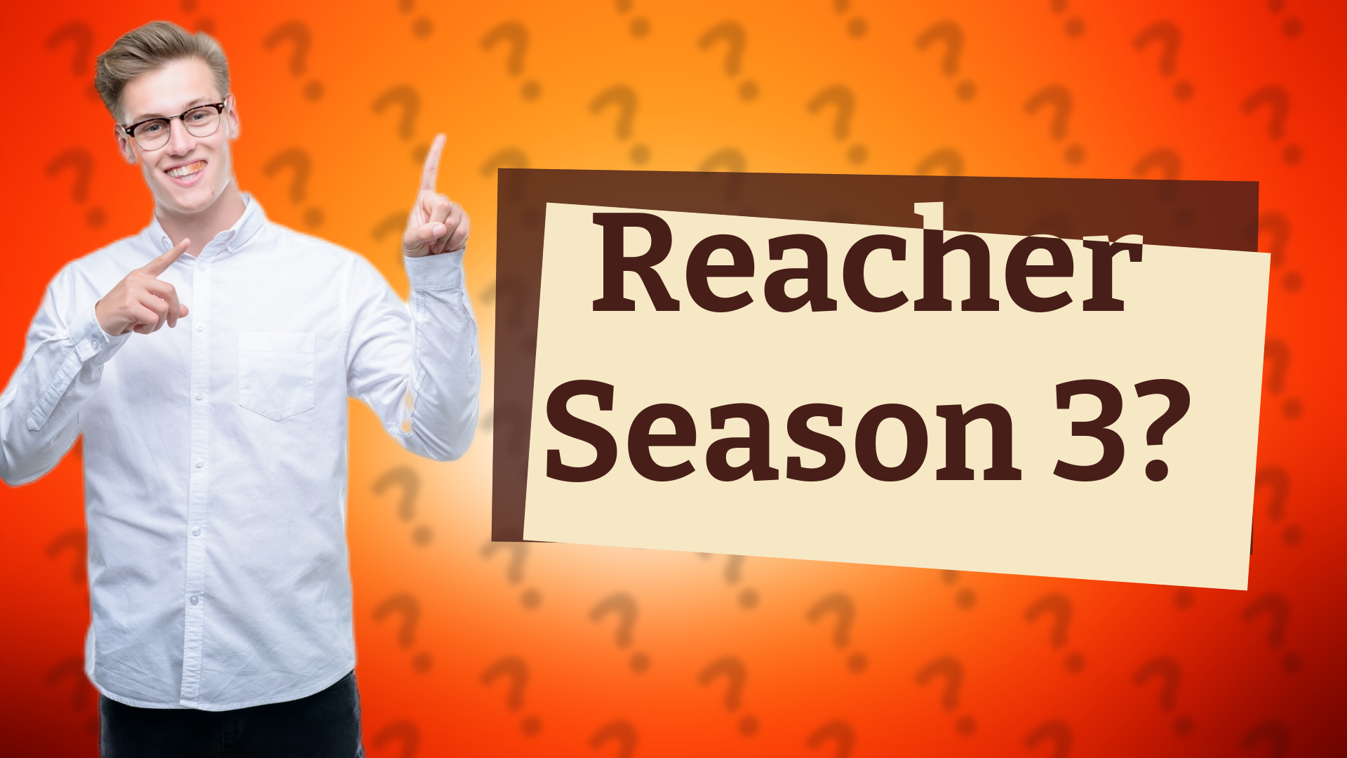Reacher Season 3?