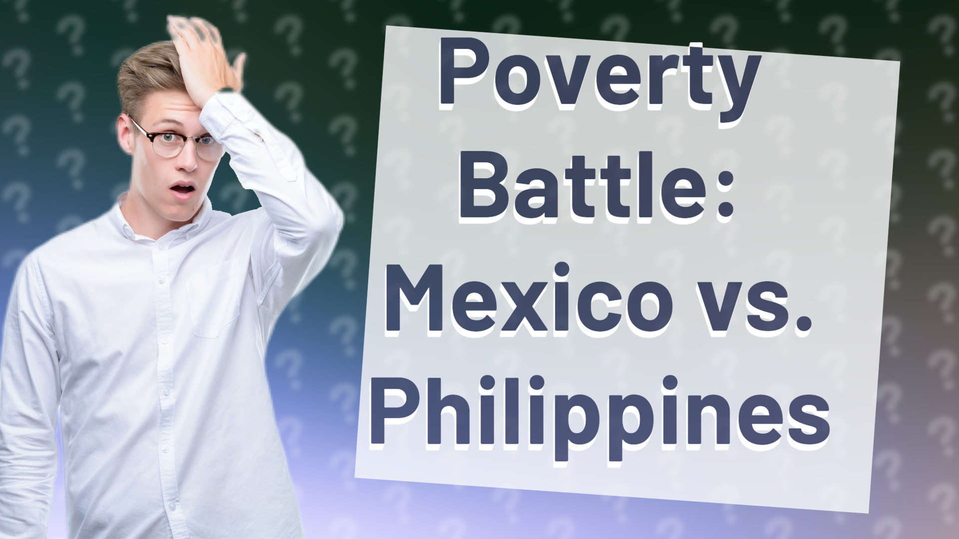 Poverty Battle: Mexico vs. Philippines