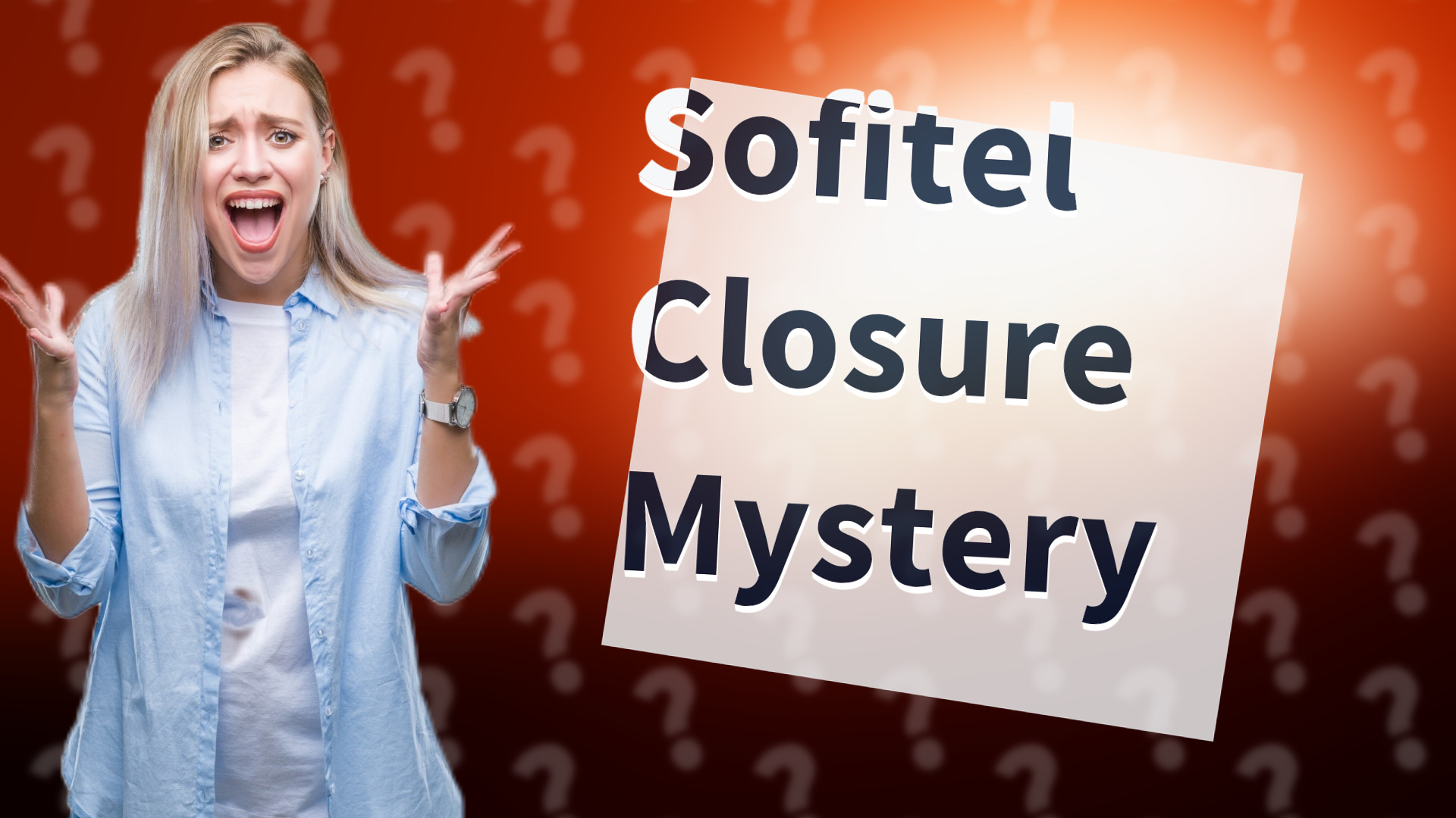 Sofitel Closure Mystery