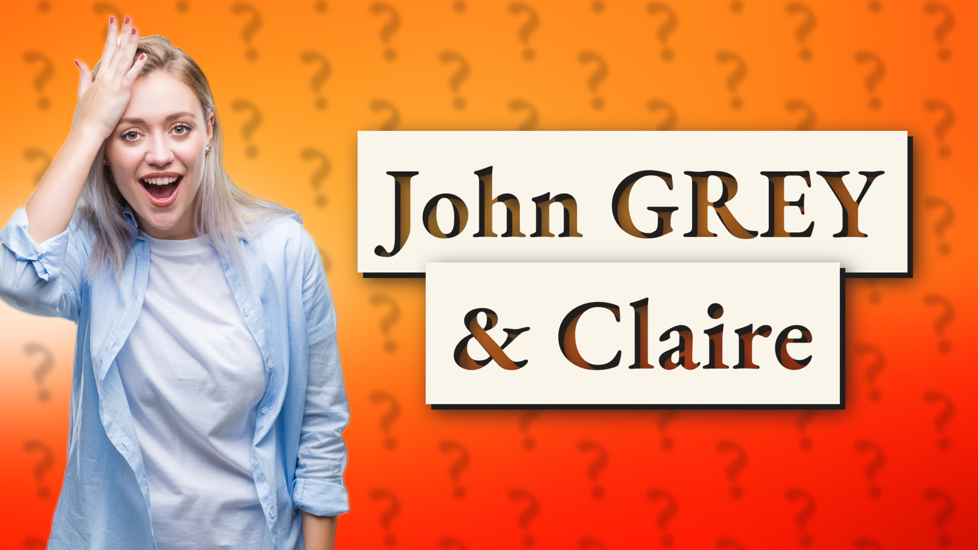 John GREY & Claire