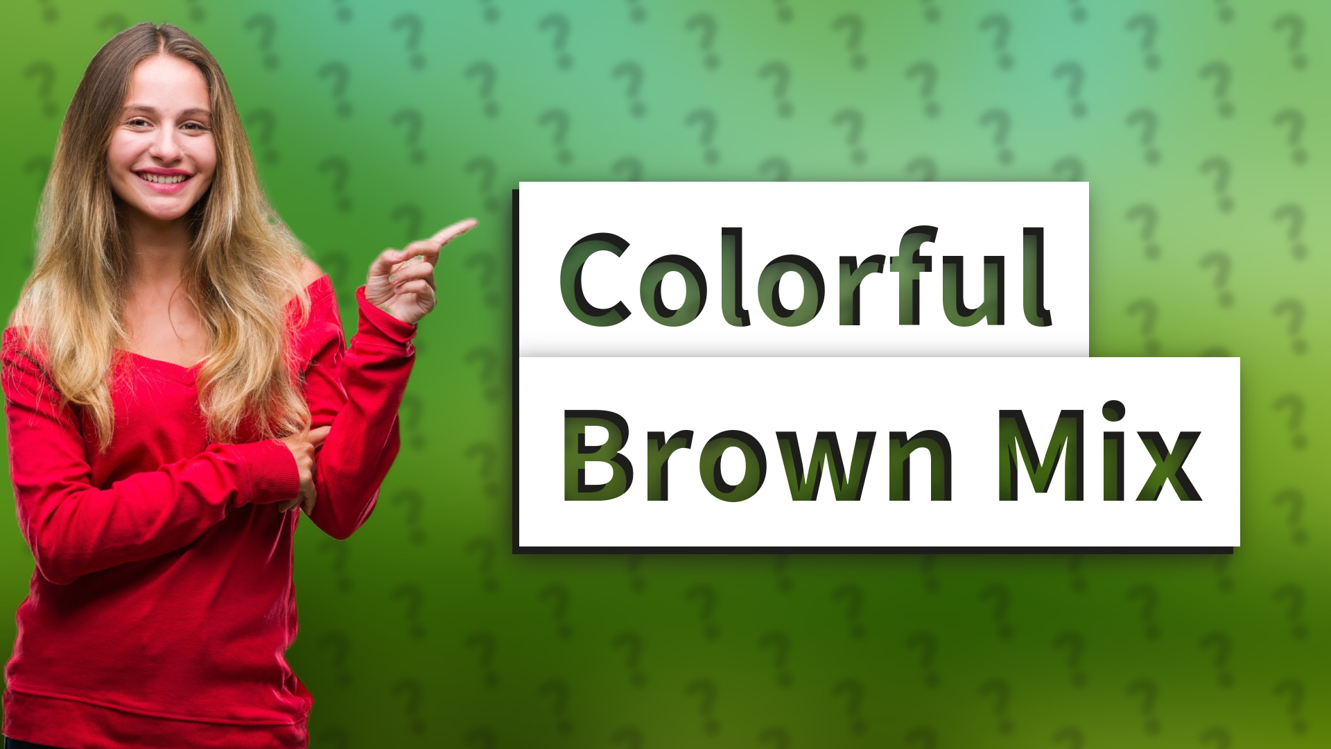 Colorful Brown Mix