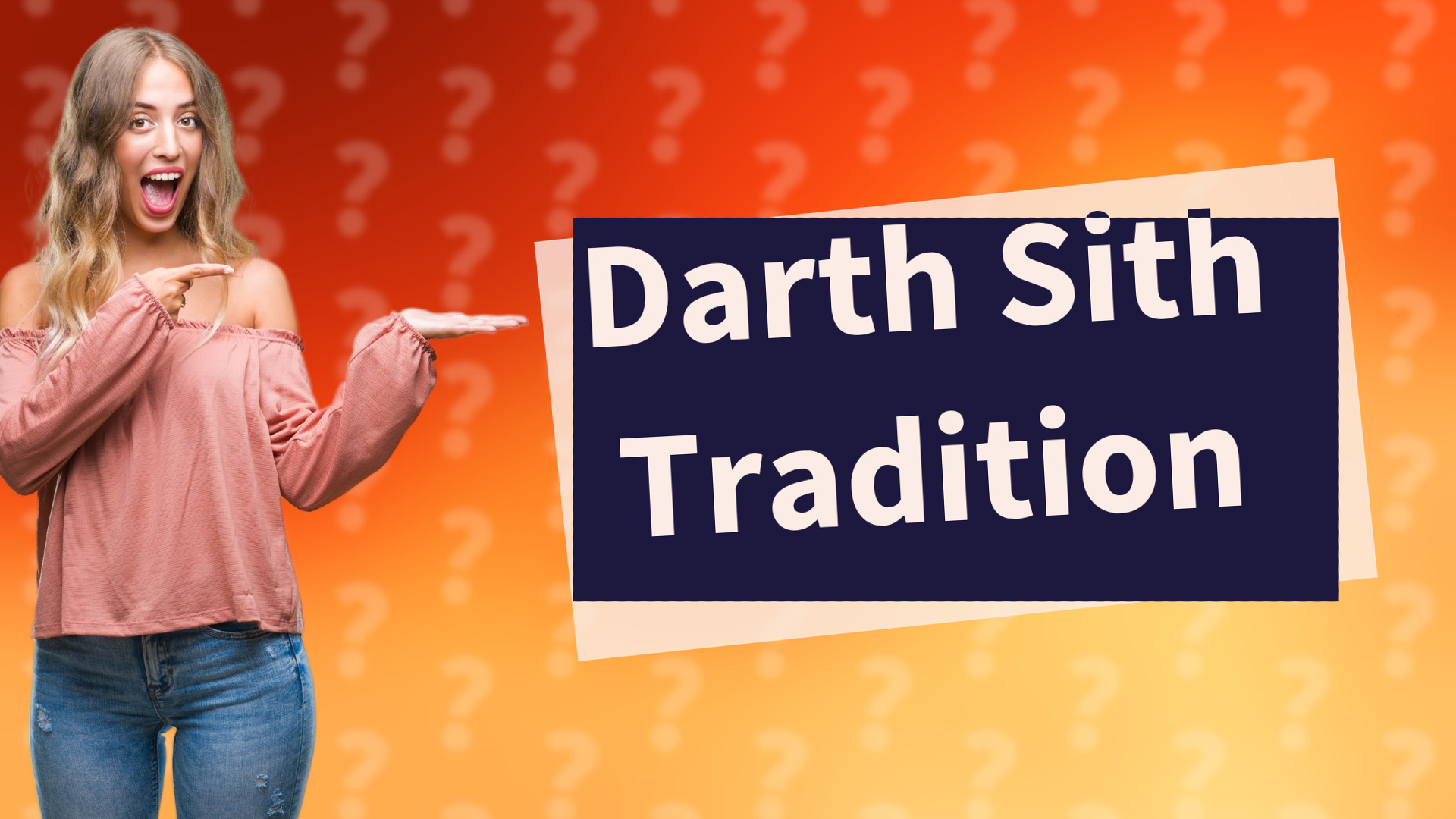 Darth Sith Tradition