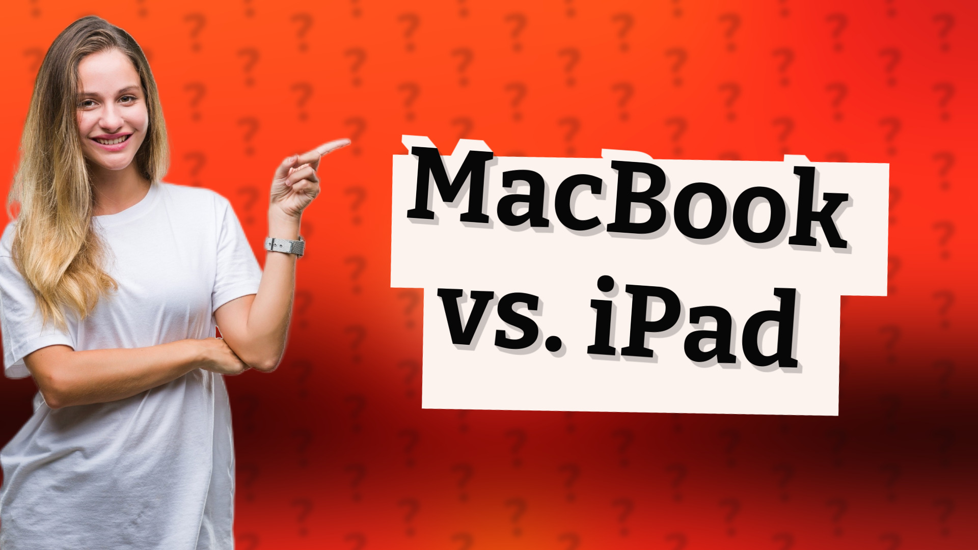 MacBook vs. iPad
