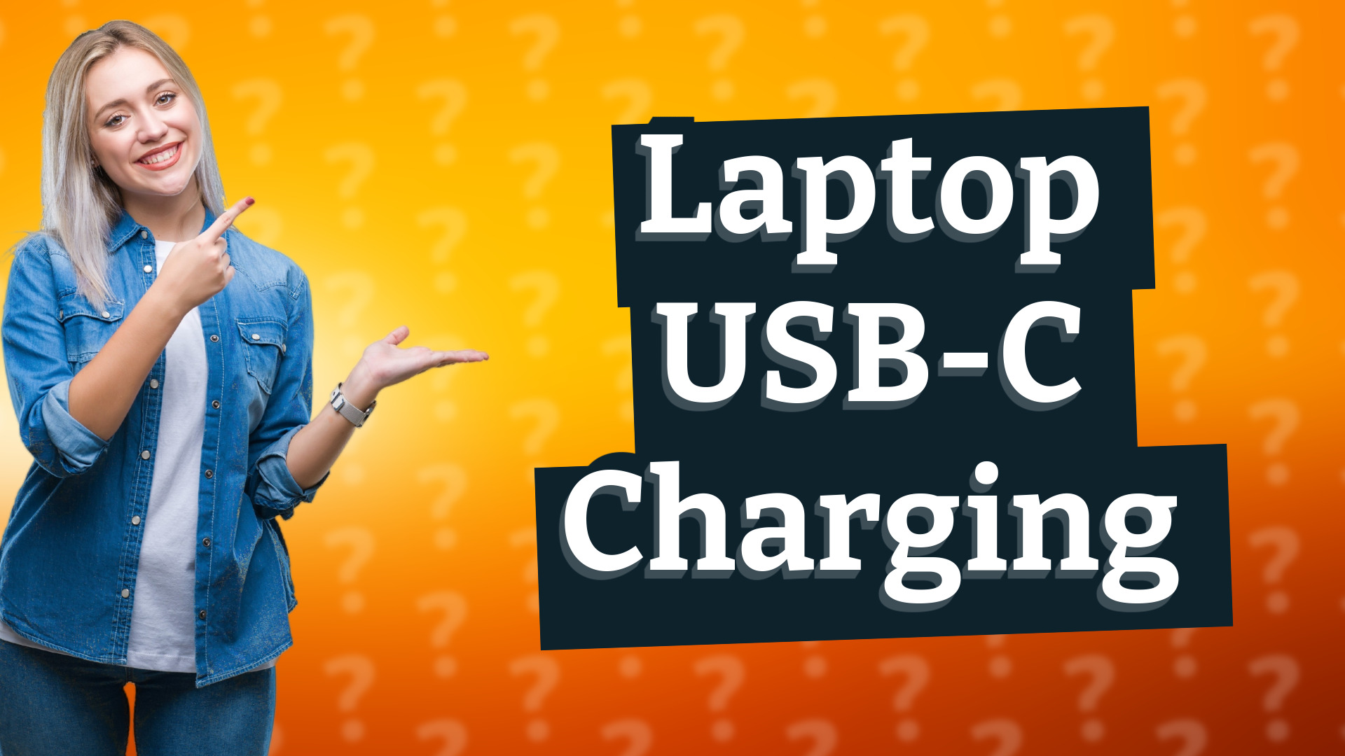 Laptop USB-C Charging