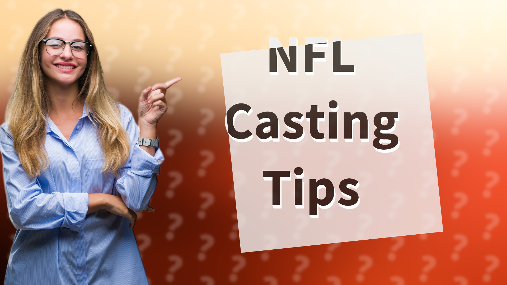 NFL Casting Tips