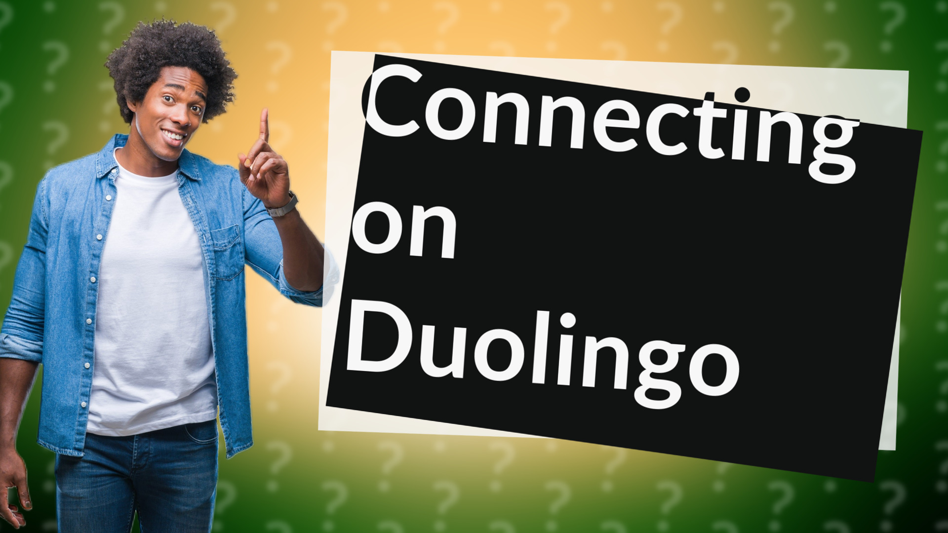 Connecting on Duolingo