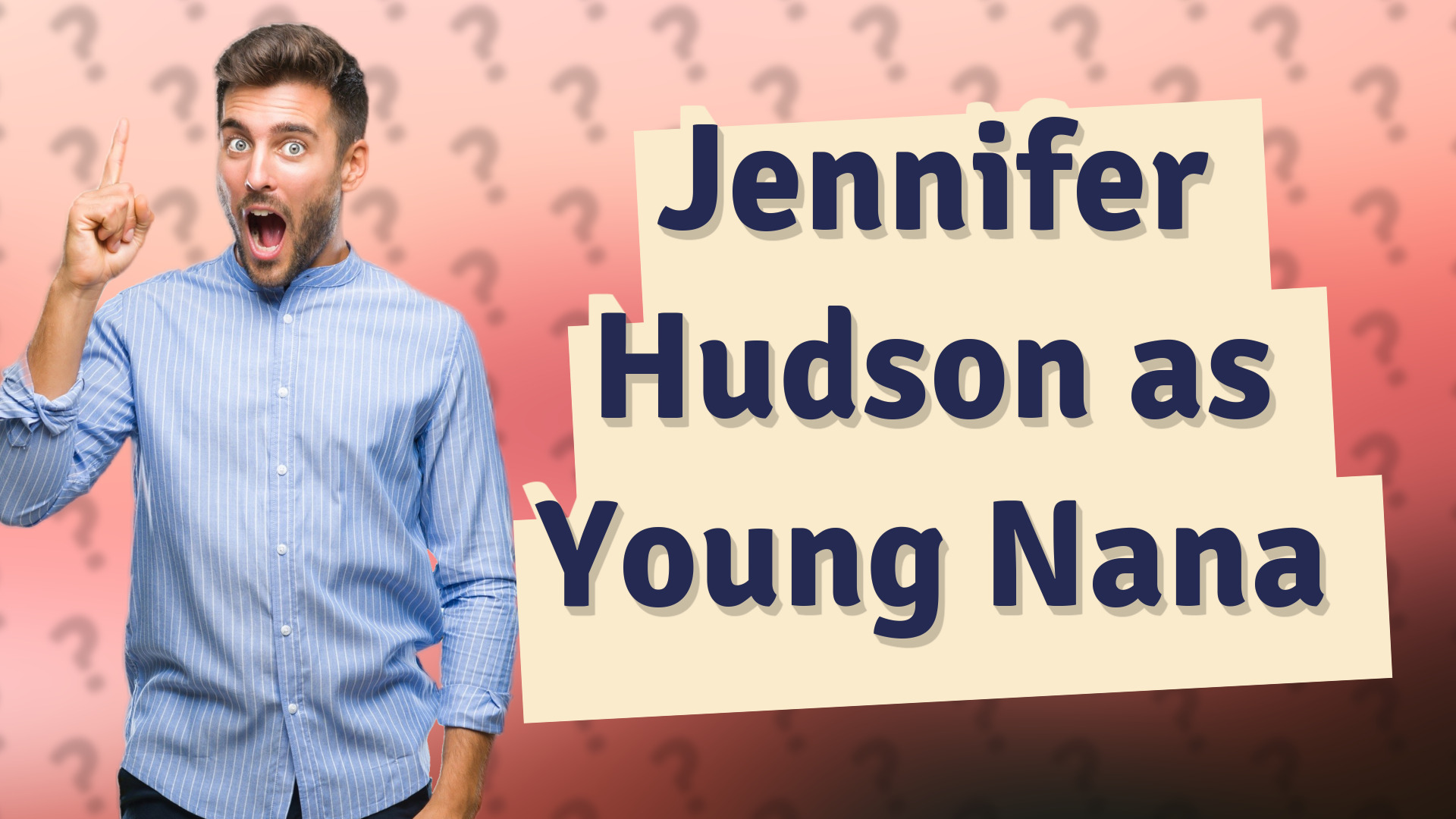 Jennifer Hudson as Young Nana
