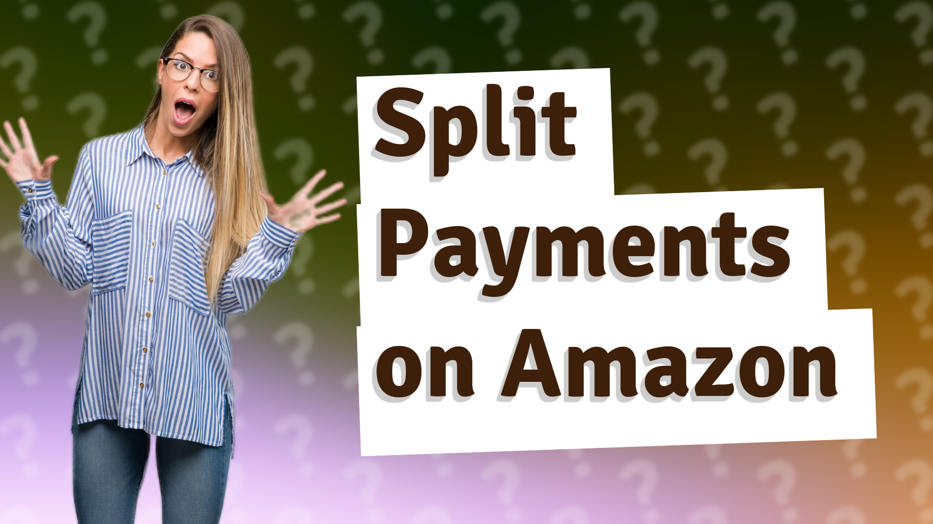 Split Payments on Amazon