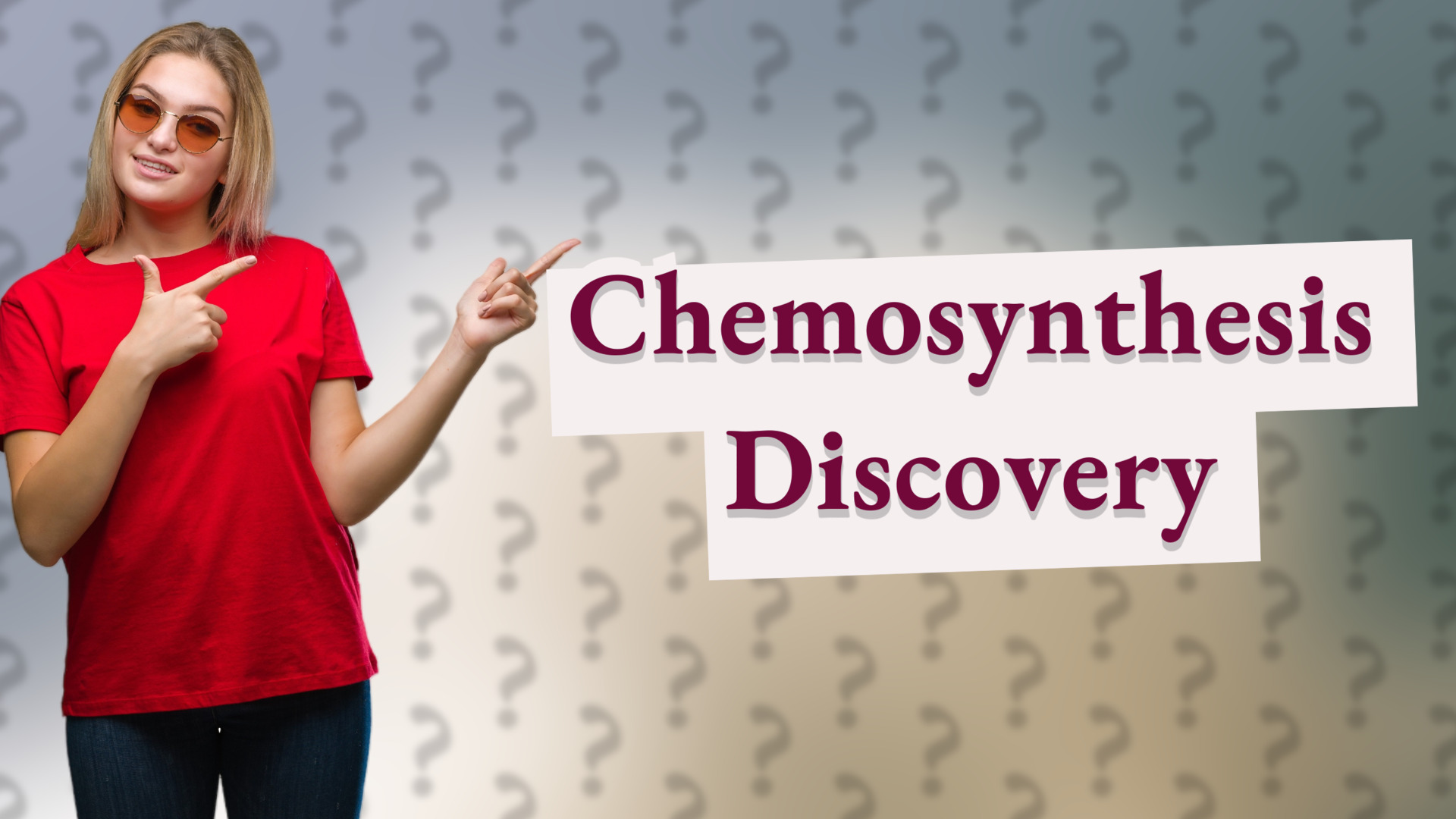 Chemosynthesis Discovery