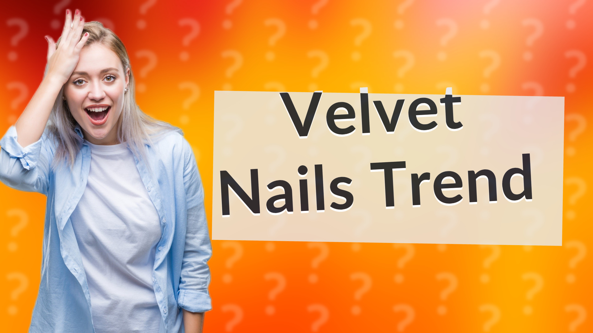 Velvet Nails Trend