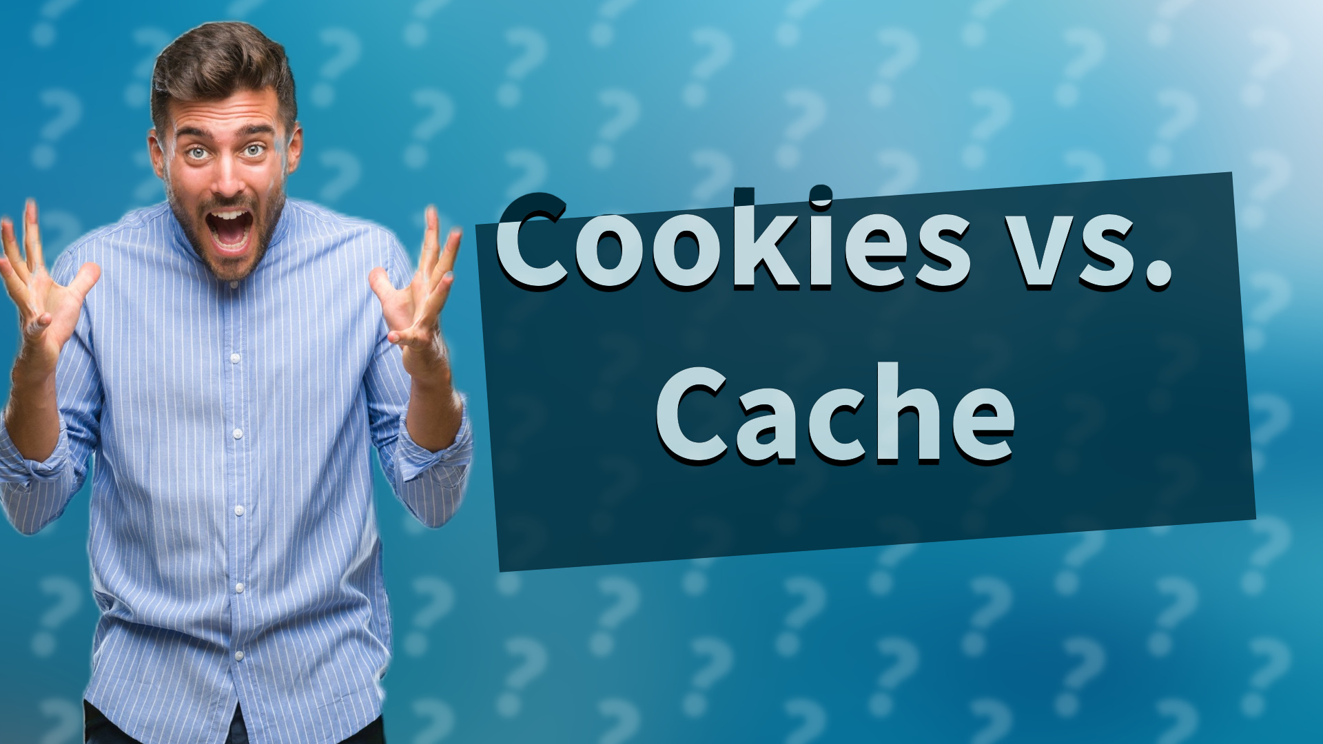 Cookies vs. Cache