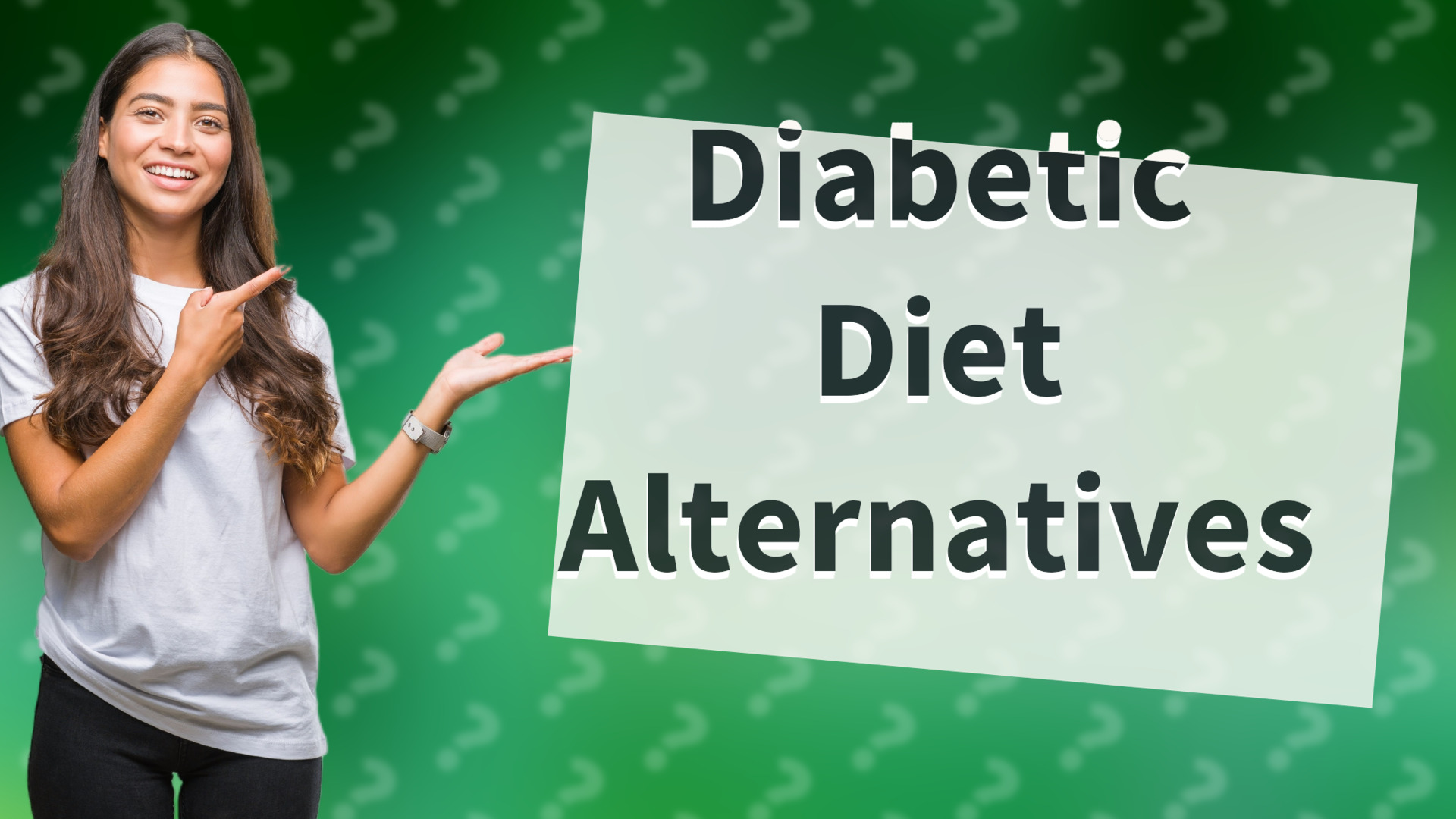 Diabetic Diet Alternatives