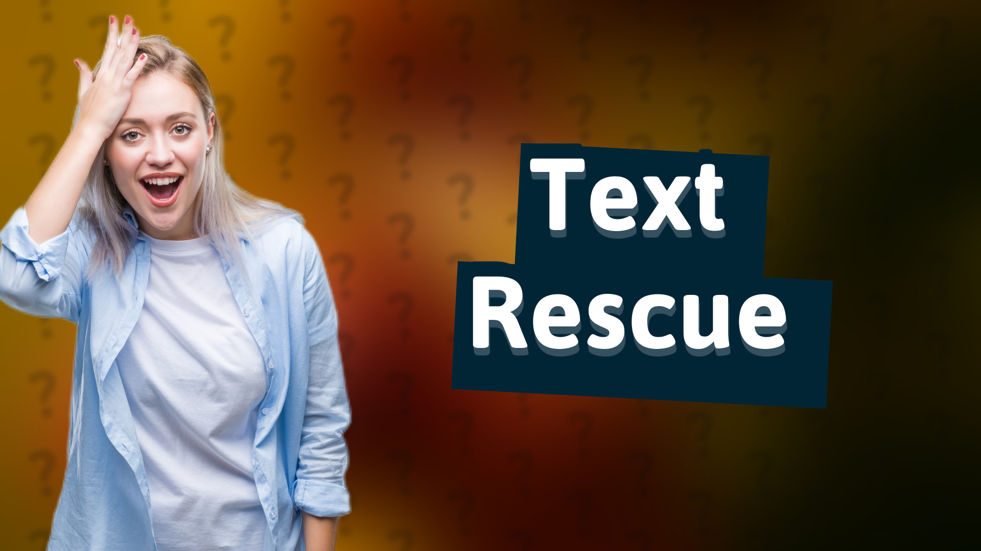 Text Rescue