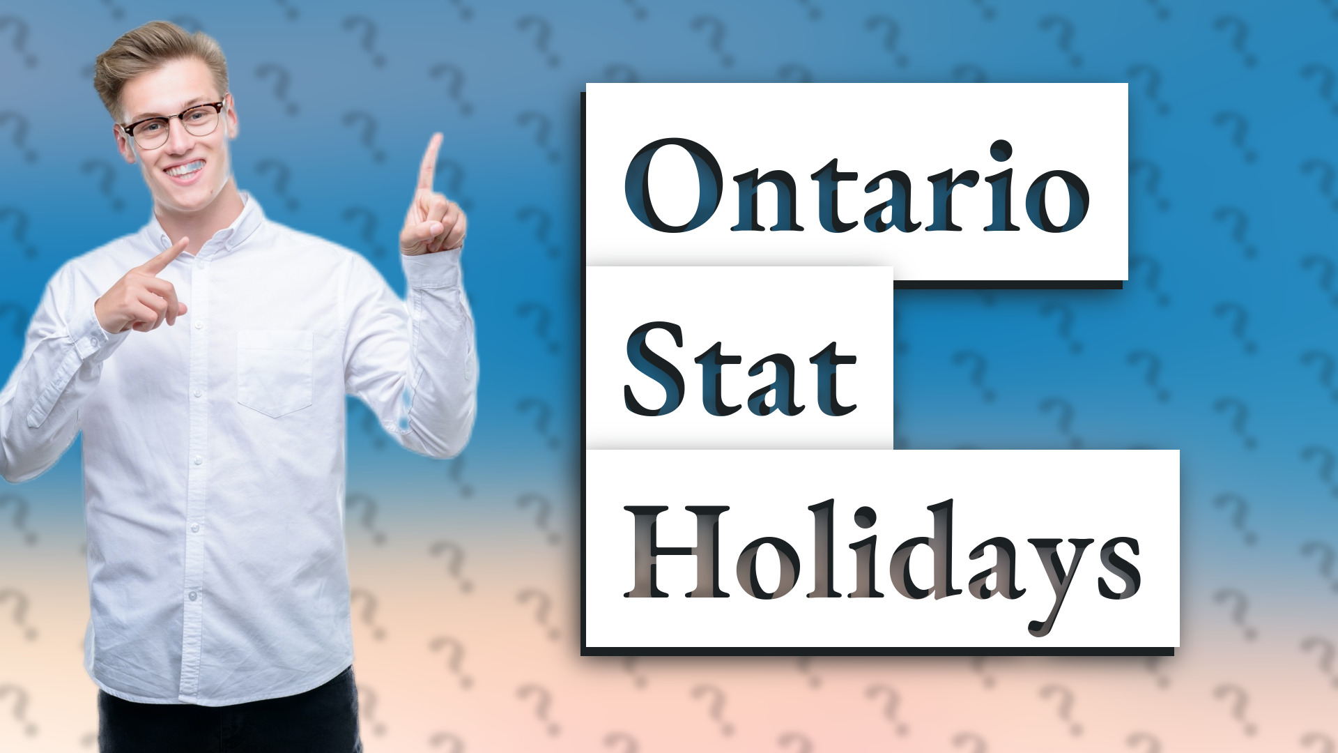Ontario Stat Holidays