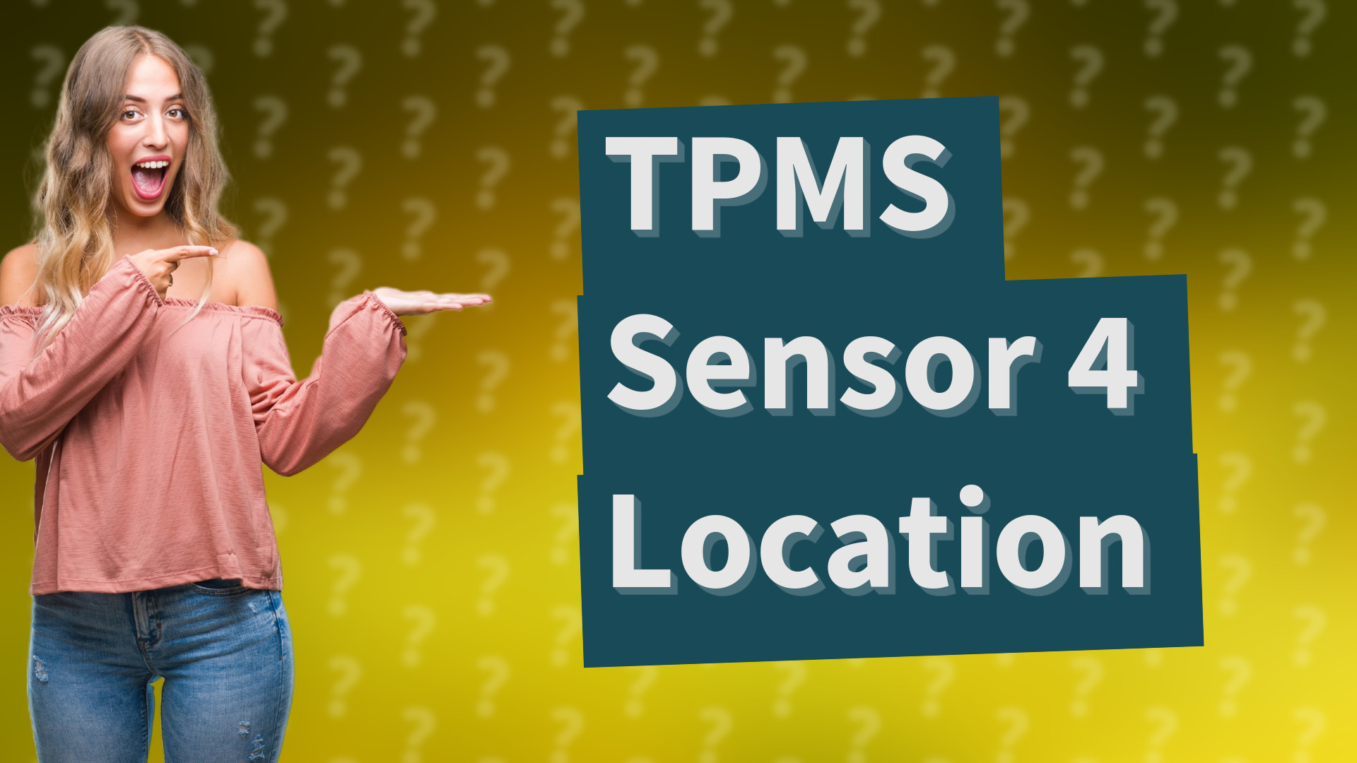 TPMS Sensor 4 Location