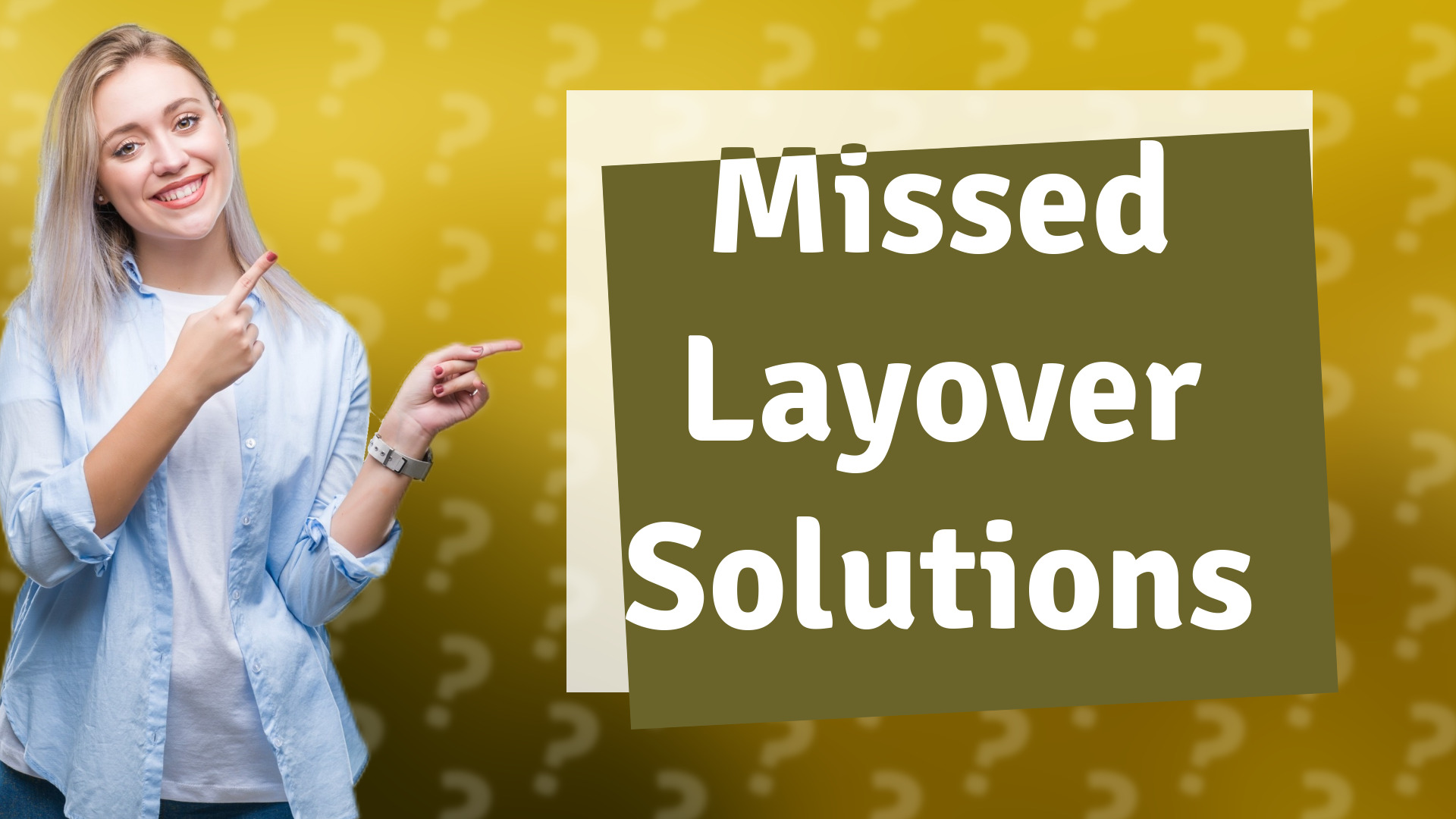 Missed Layover Solutions
