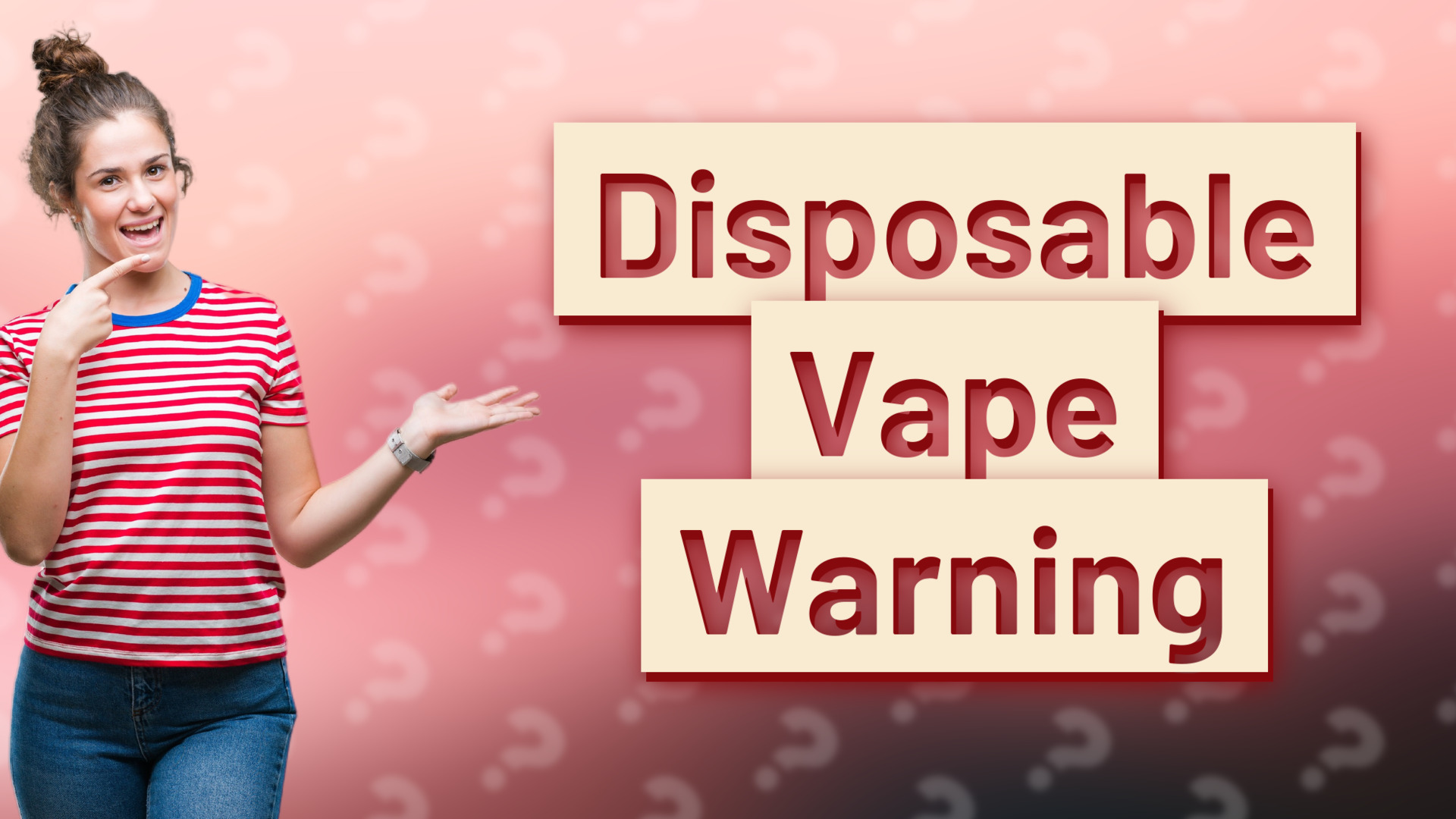Disposable Vape Warning