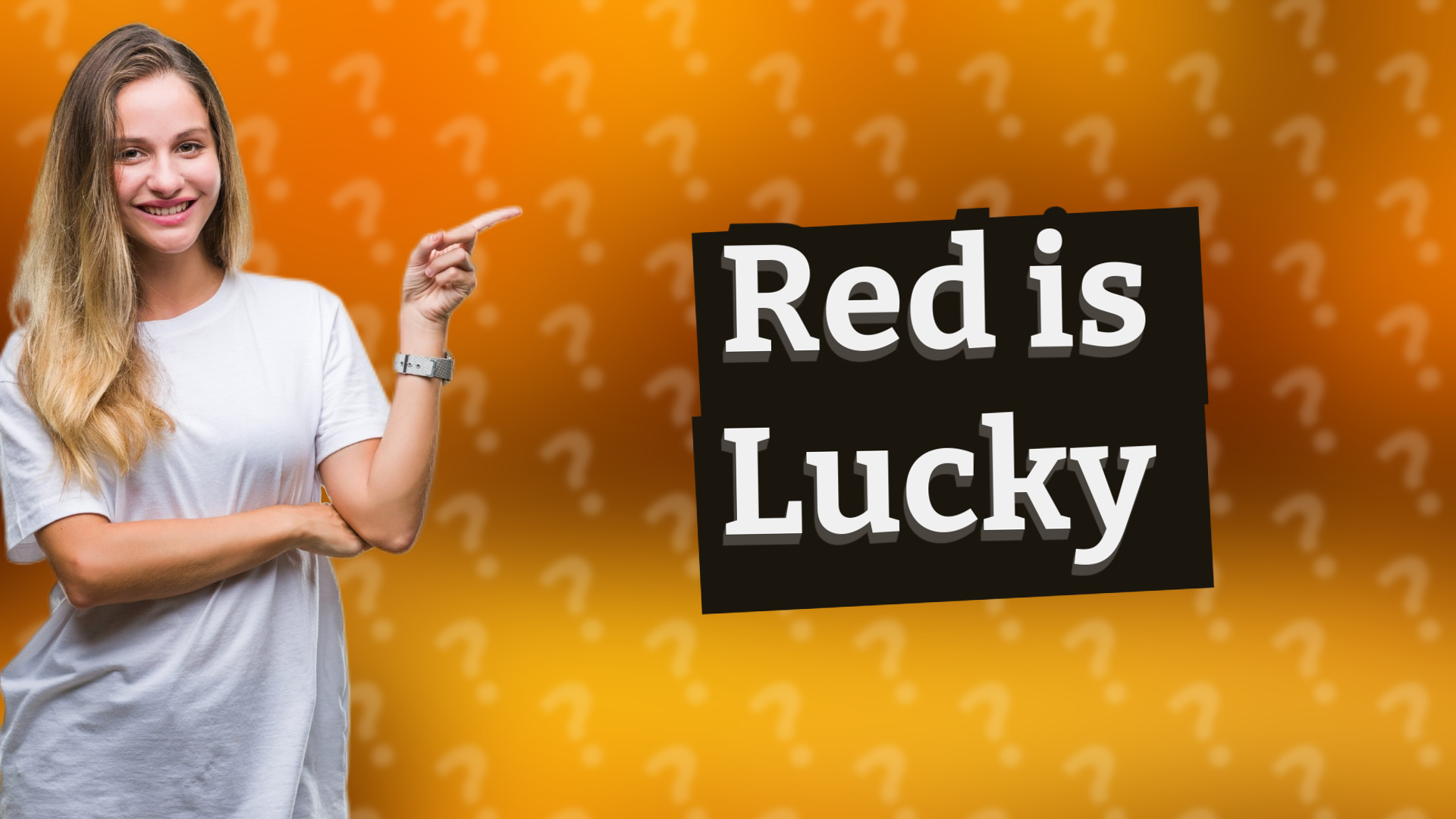Red is Lucky