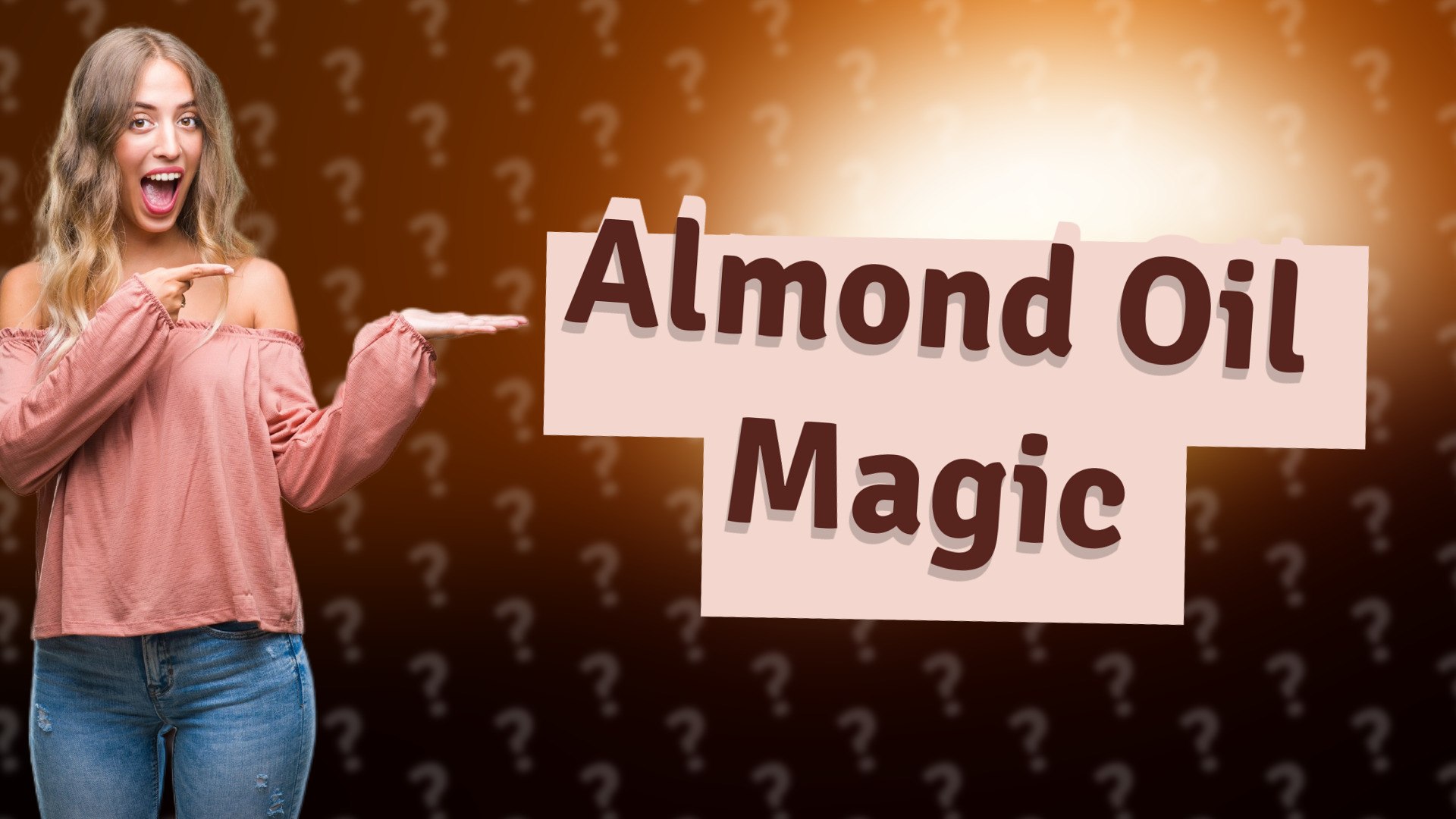 Almond Oil Magic