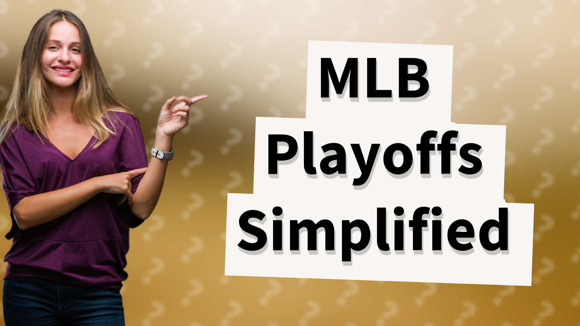 MLB Playoffs Simplified