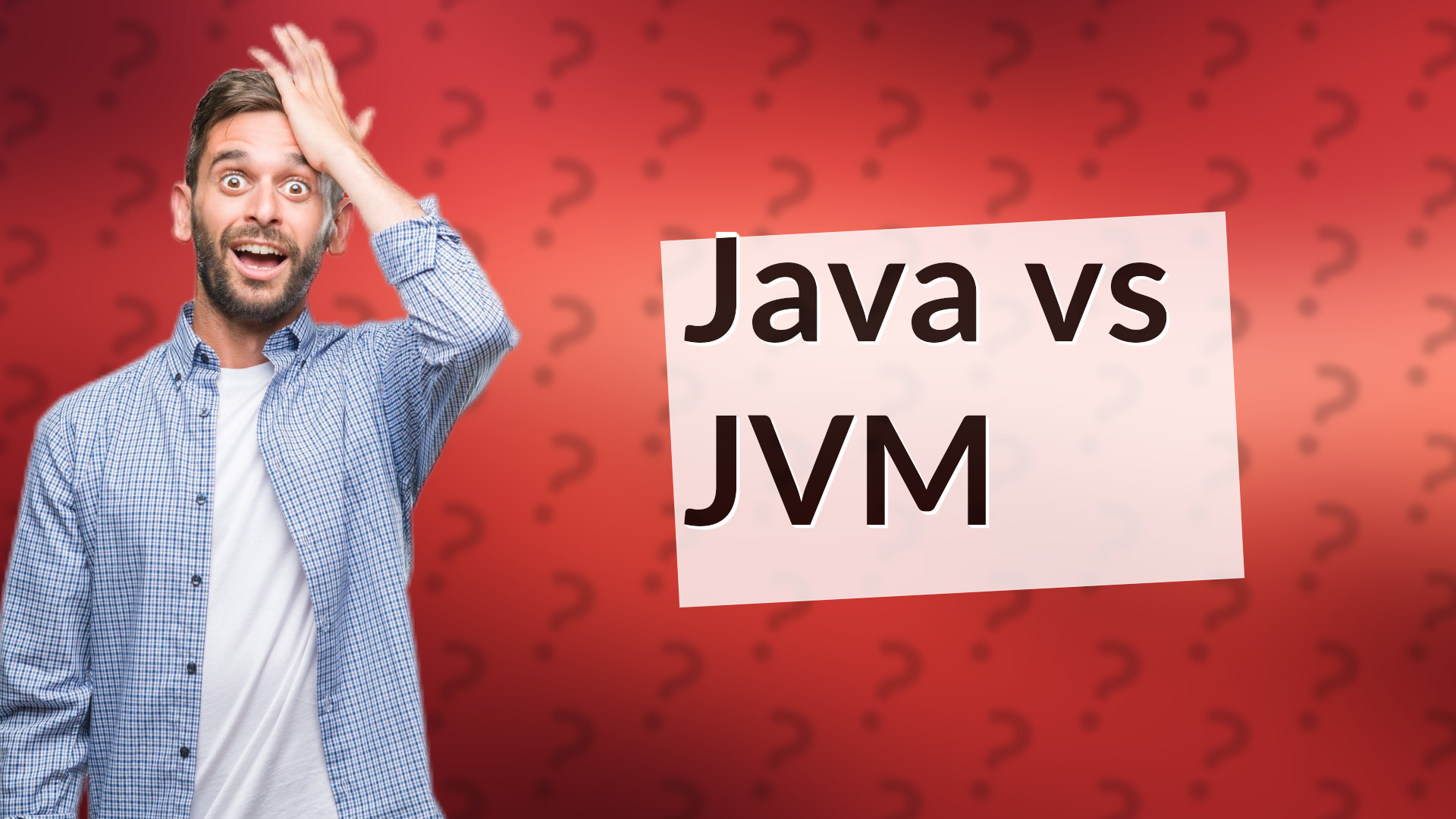 Java vs JVM