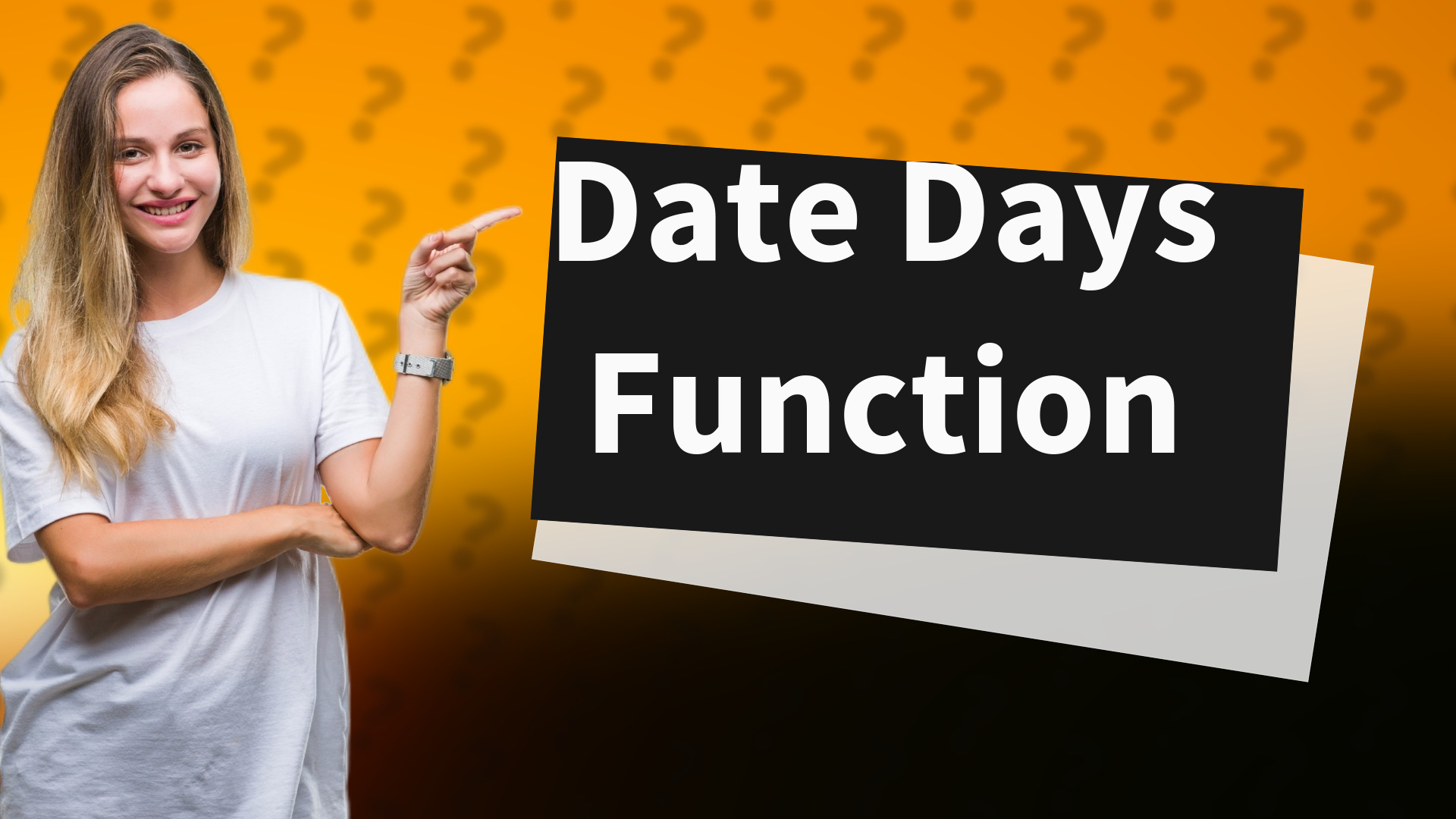 Date Days Function