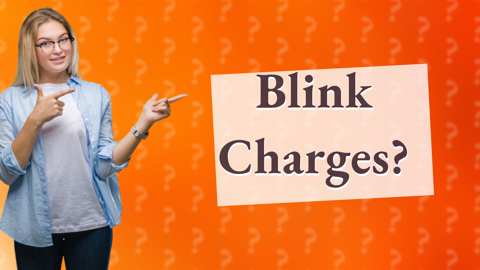 Blink Charges?