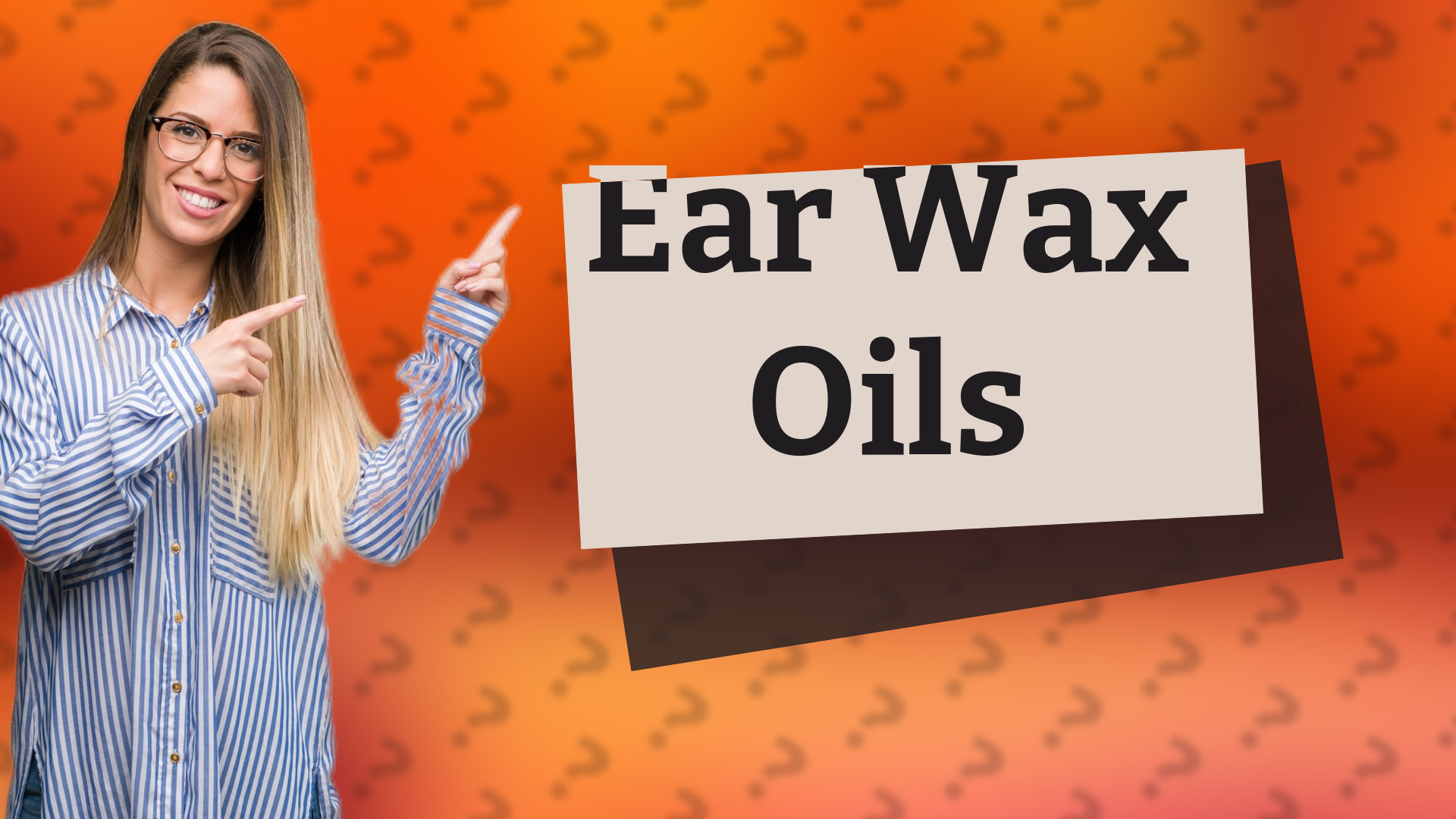 Ear Wax Oils