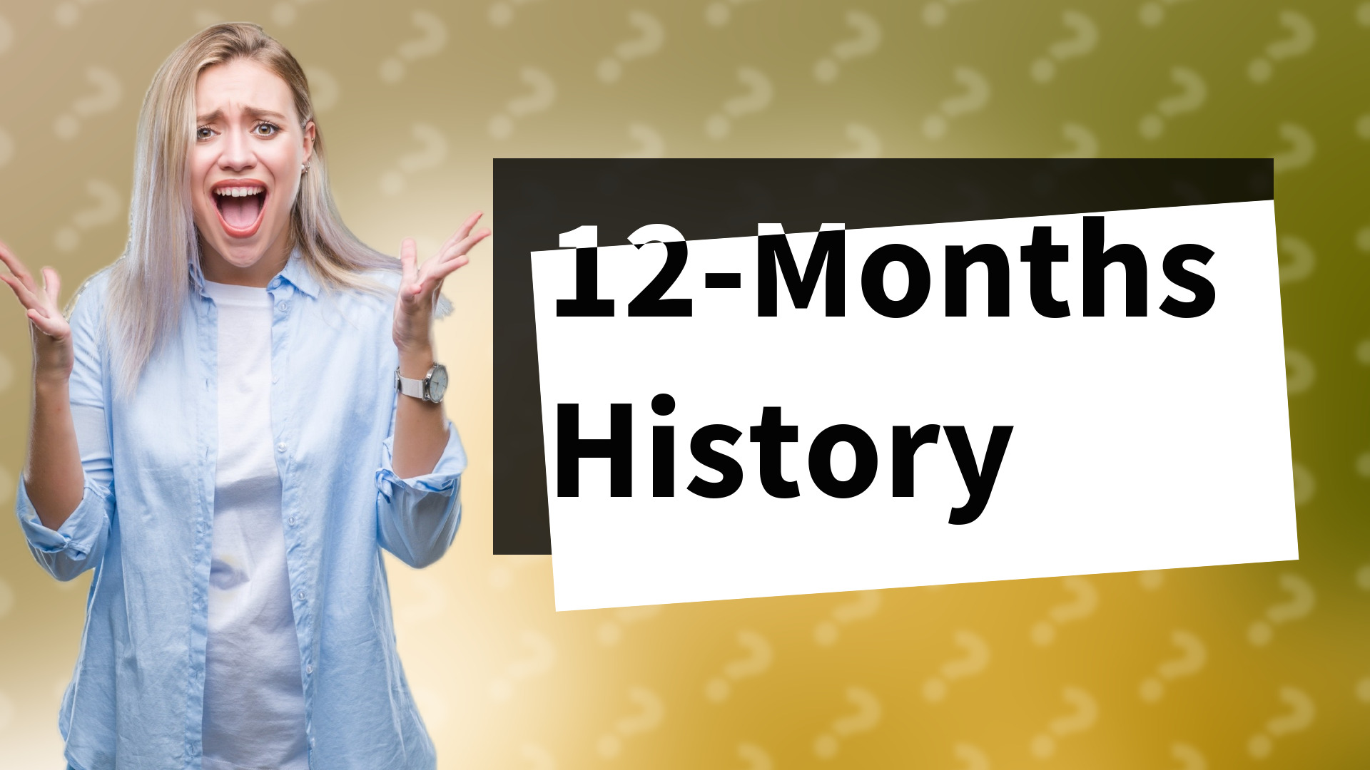 12-Months History