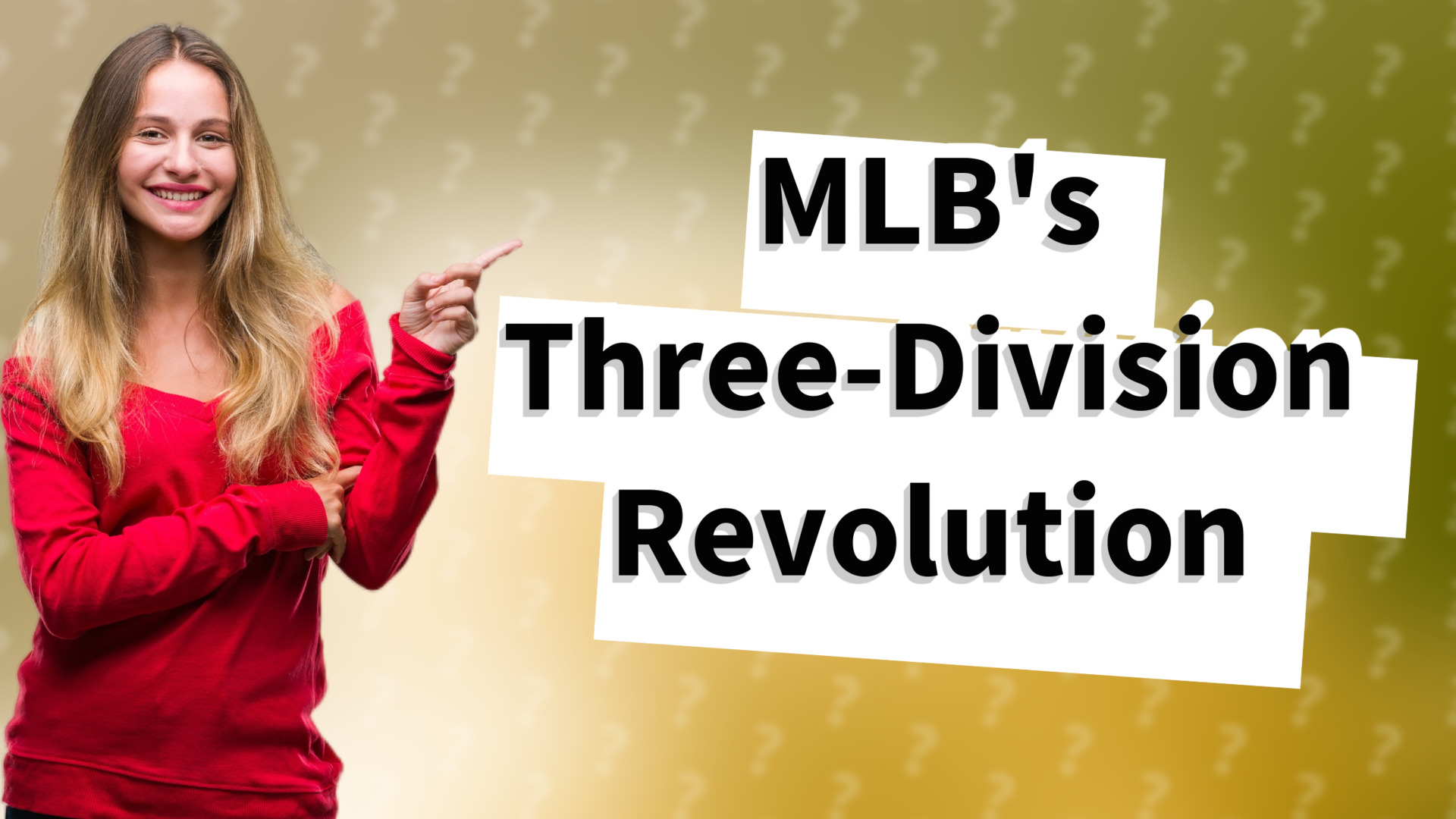 MLB's Three-Division Revolution