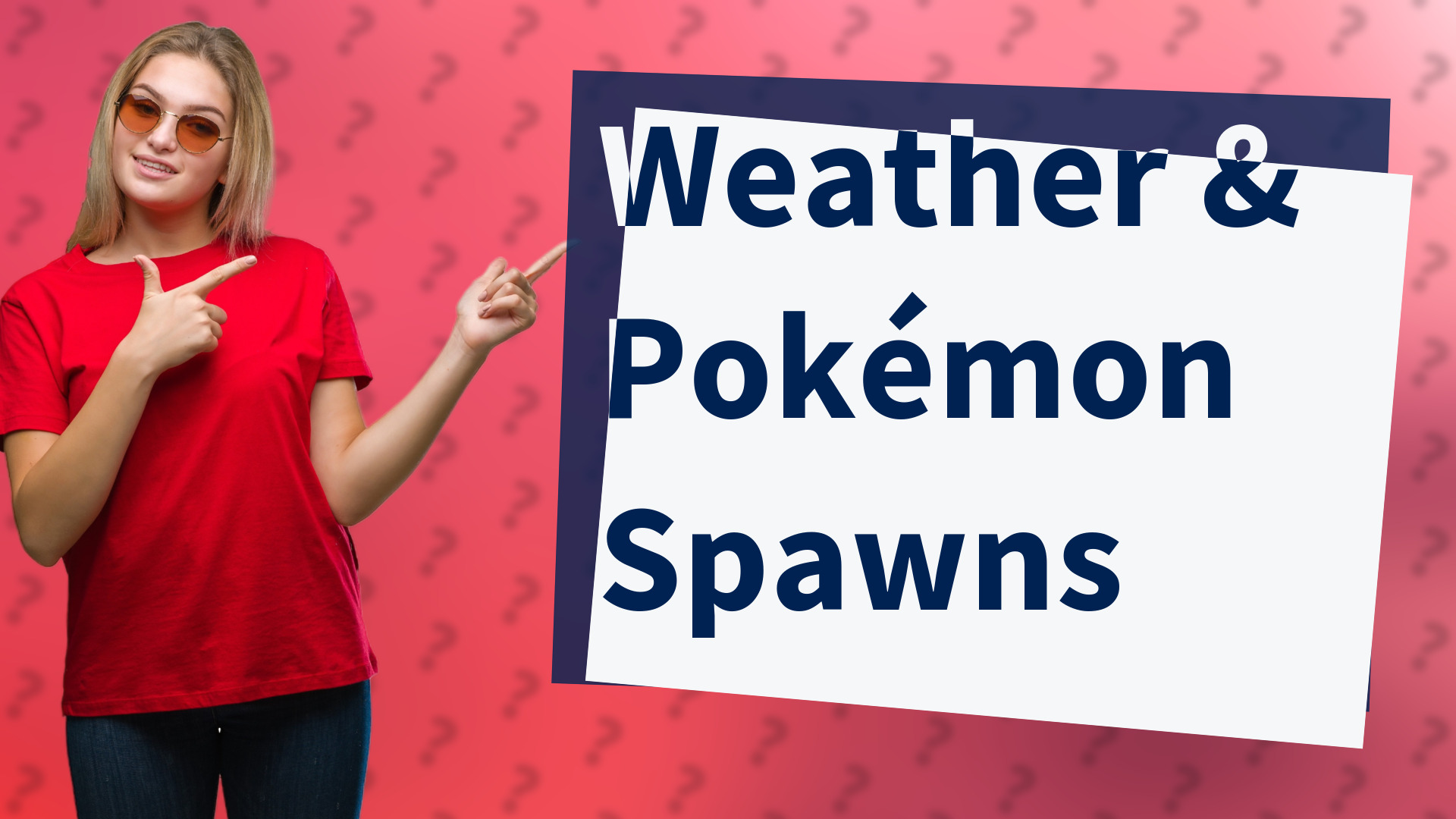 Weather & Pokémon Spawns