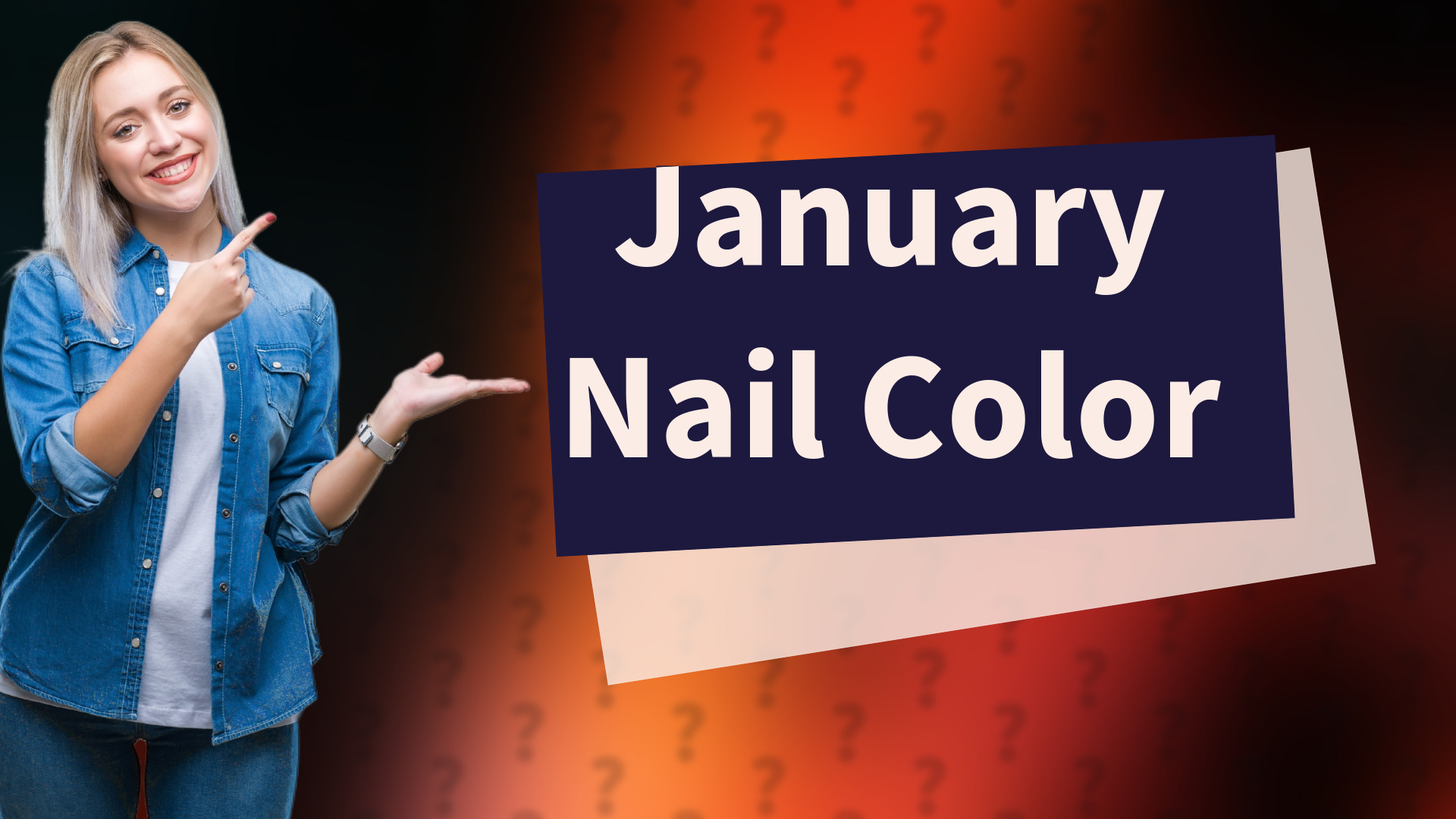 January Nail Color