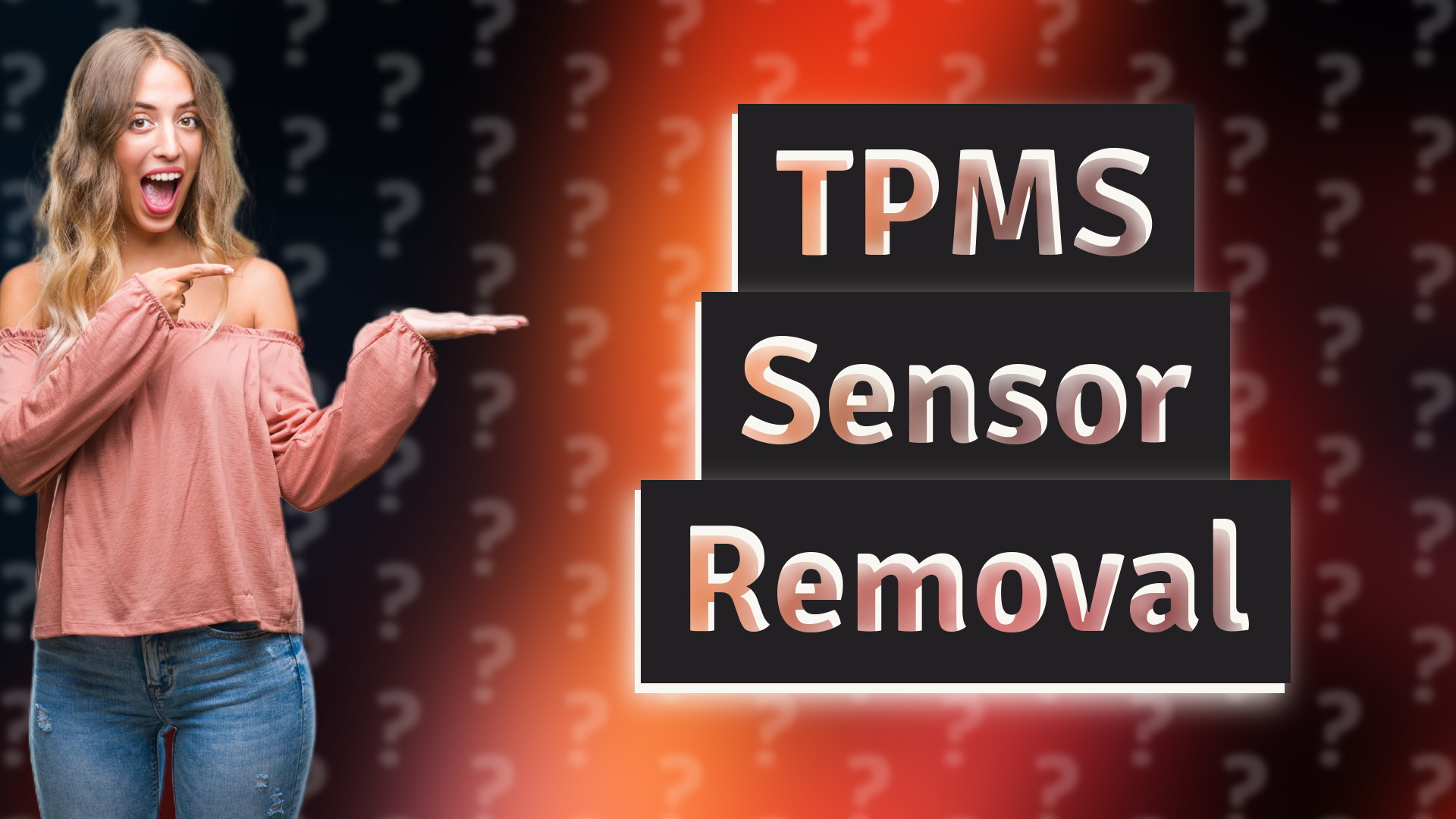 TPMS Sensor Removal