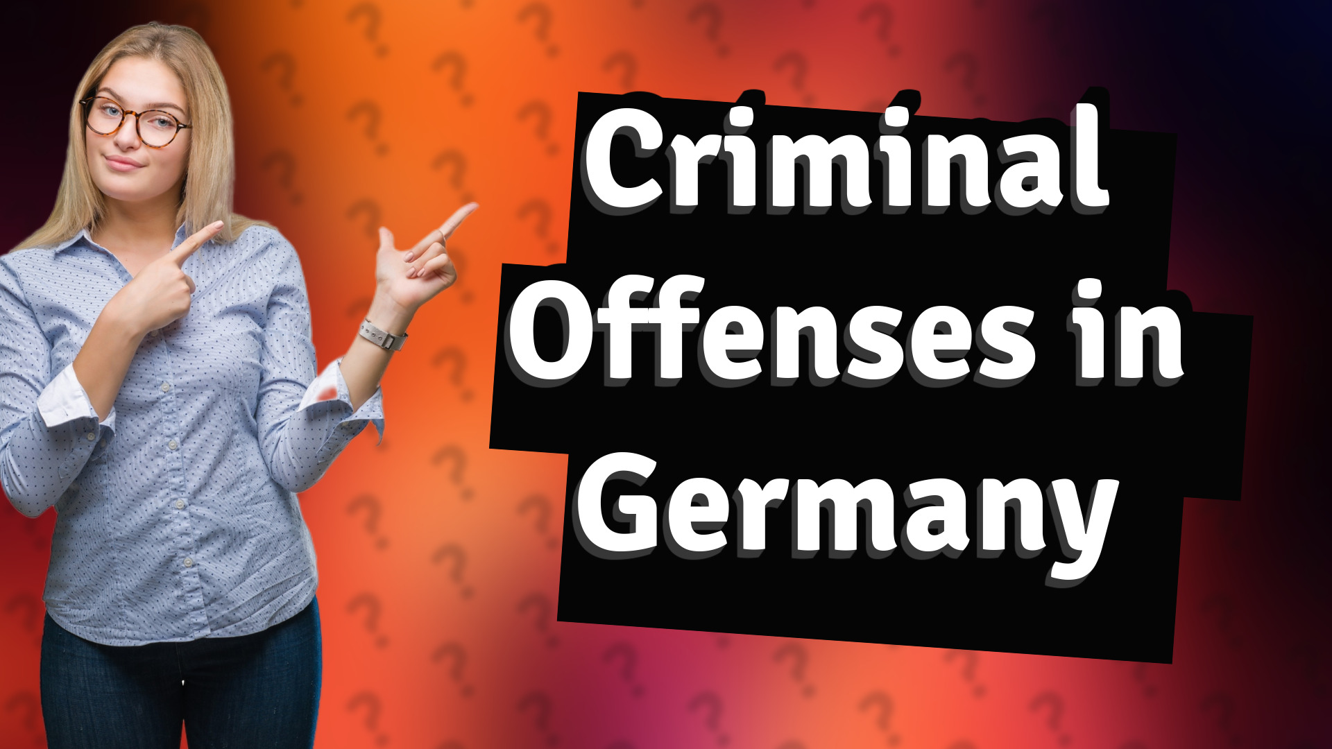 Criminal Offenses in Germany