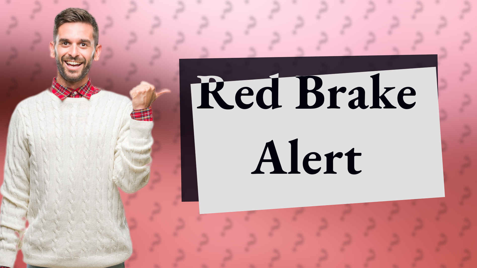 Red Brake Alert