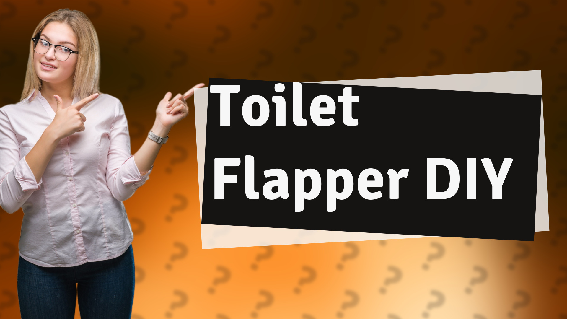 Toilet Flapper DIY